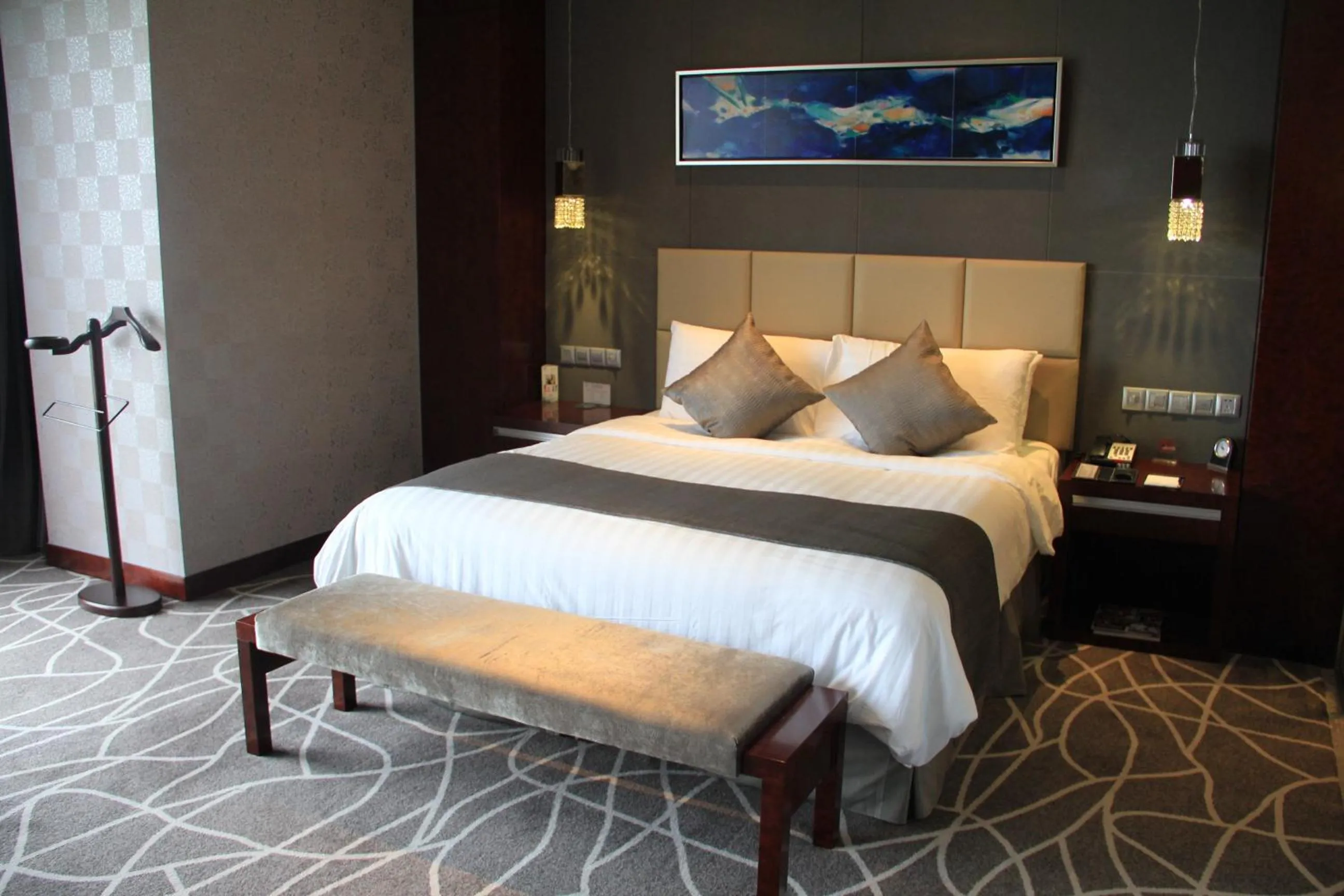 Bedroom in Grand Metropark Universal Dinosaur Town Hotel