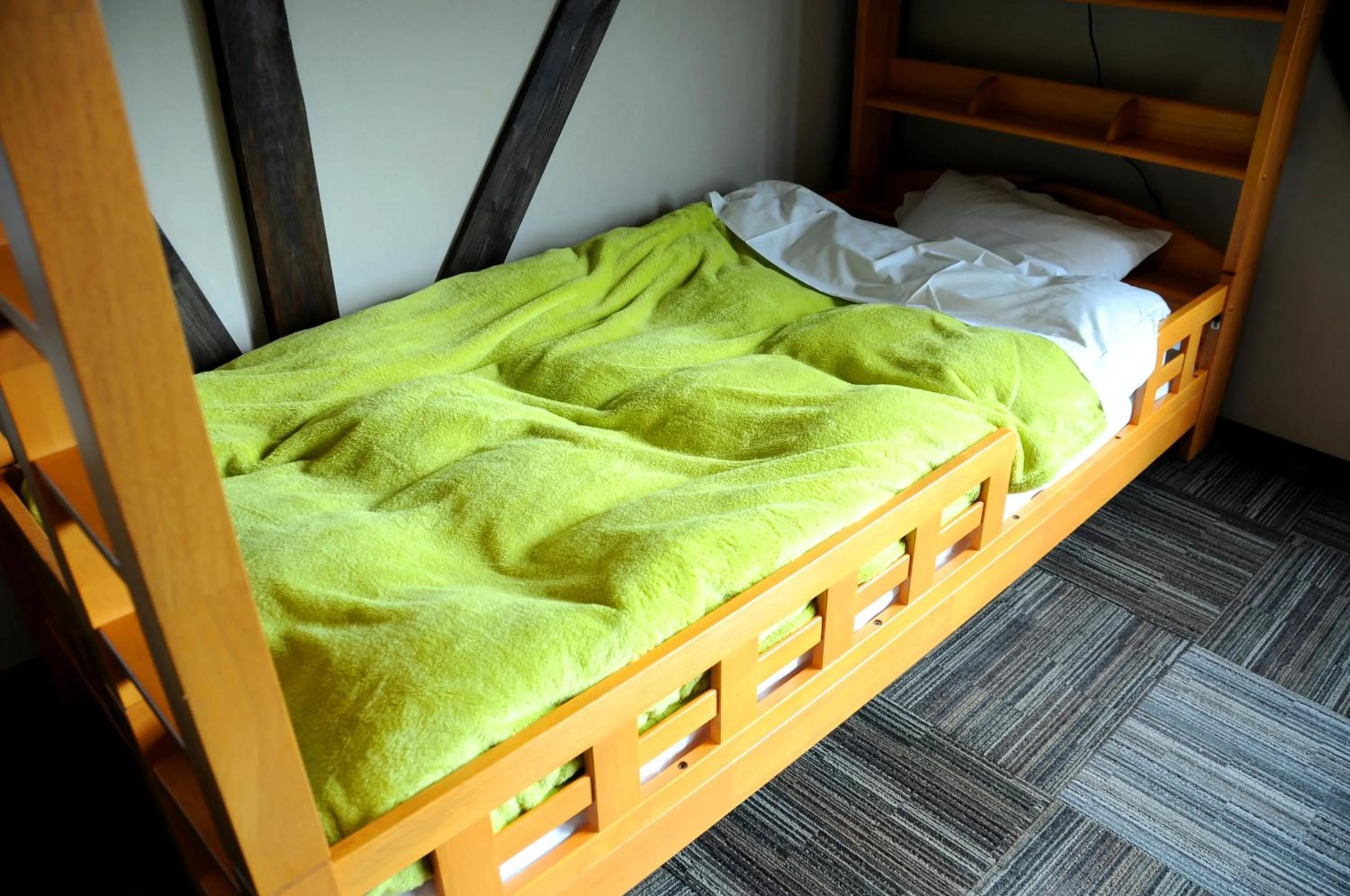 Bed in Sakura Guest House
