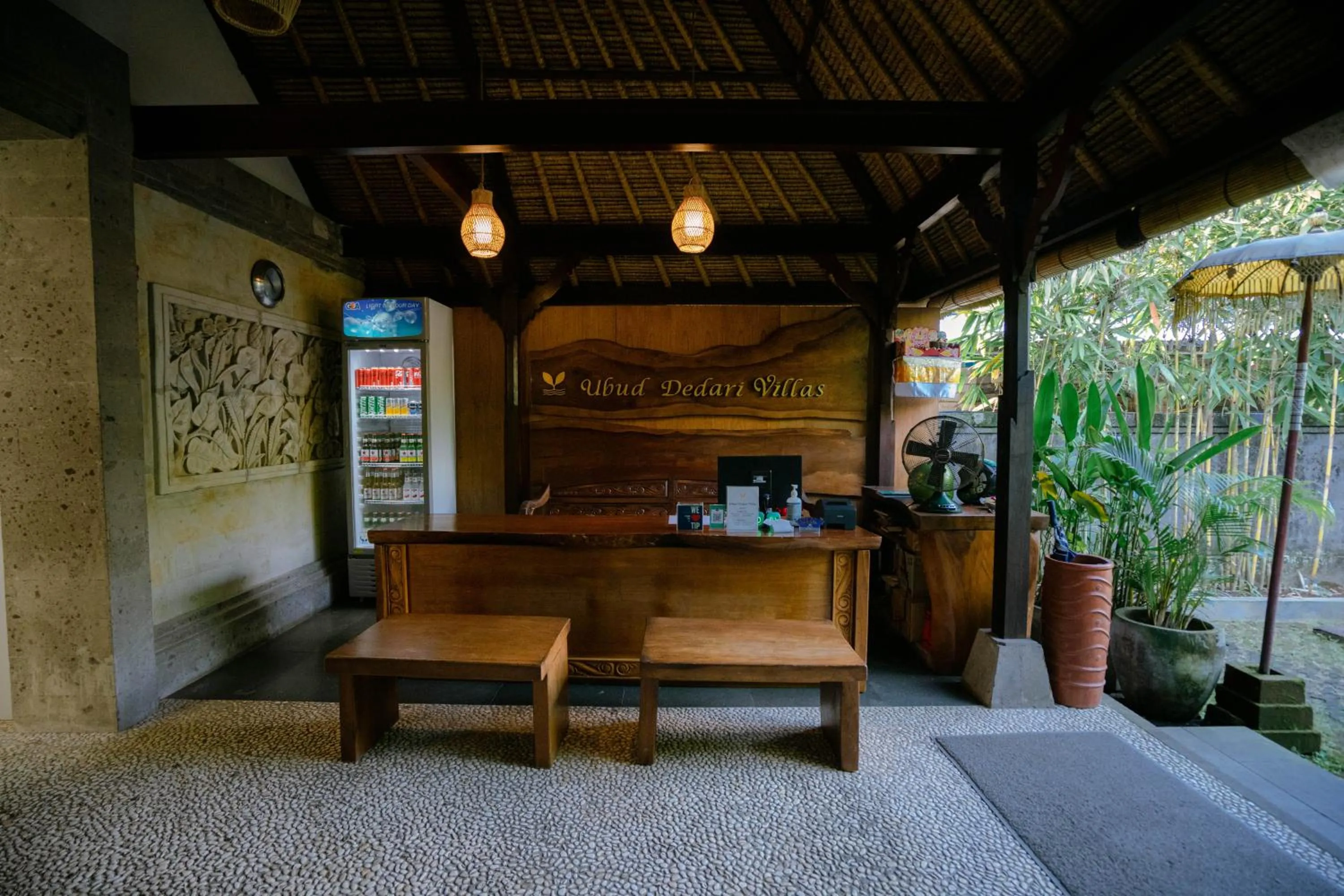 Lobby or reception in Ubud Dedari Villas