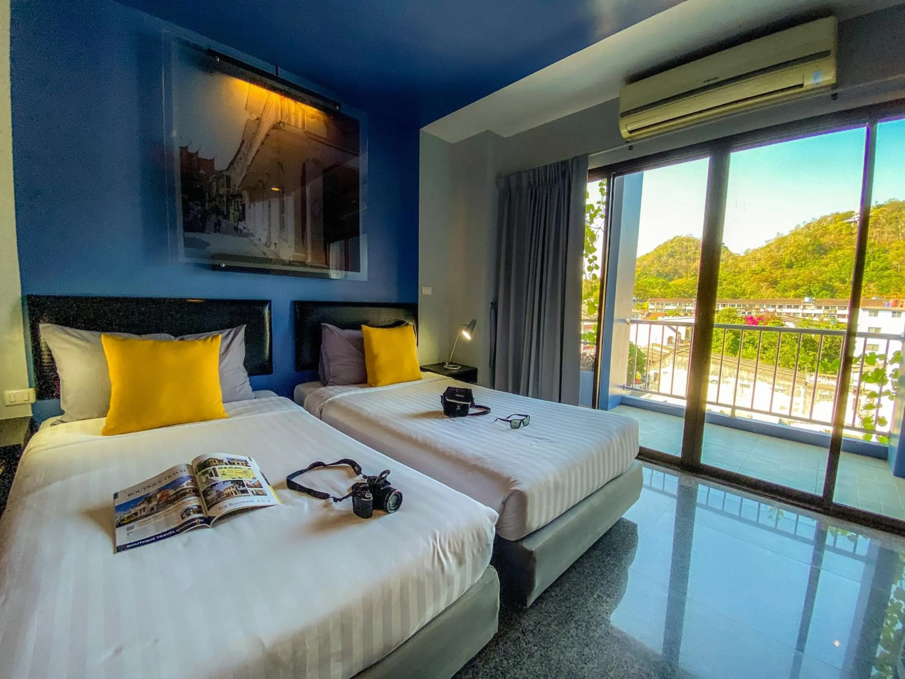 Bed in Sino Inn Phuket Hotel - SHA Plus