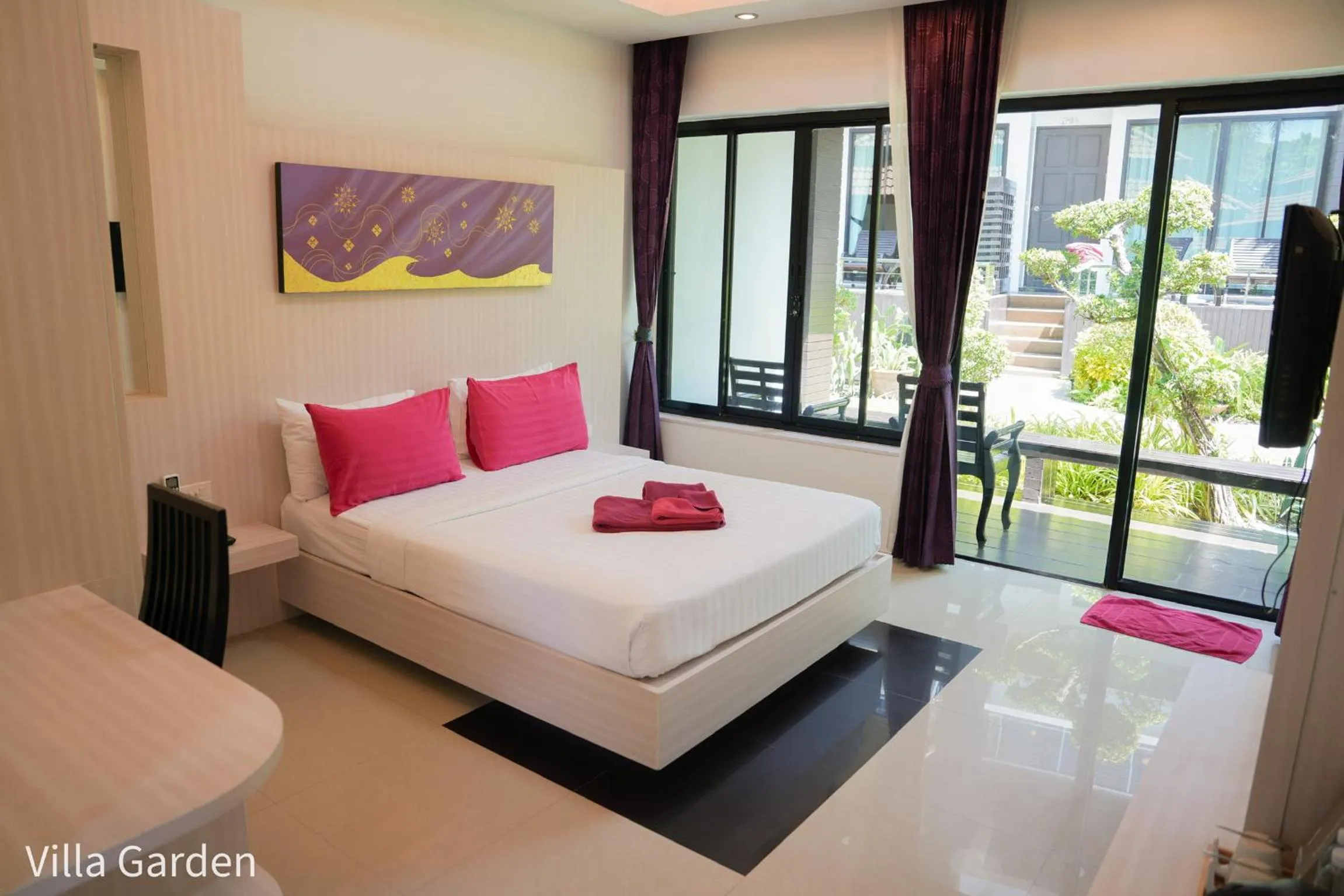 Bed in Silversand Resort