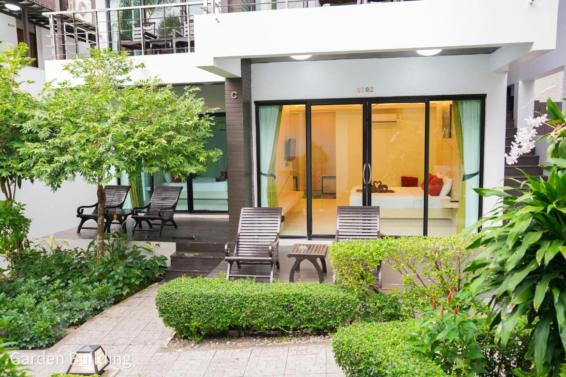 Property building in Silversand Resort