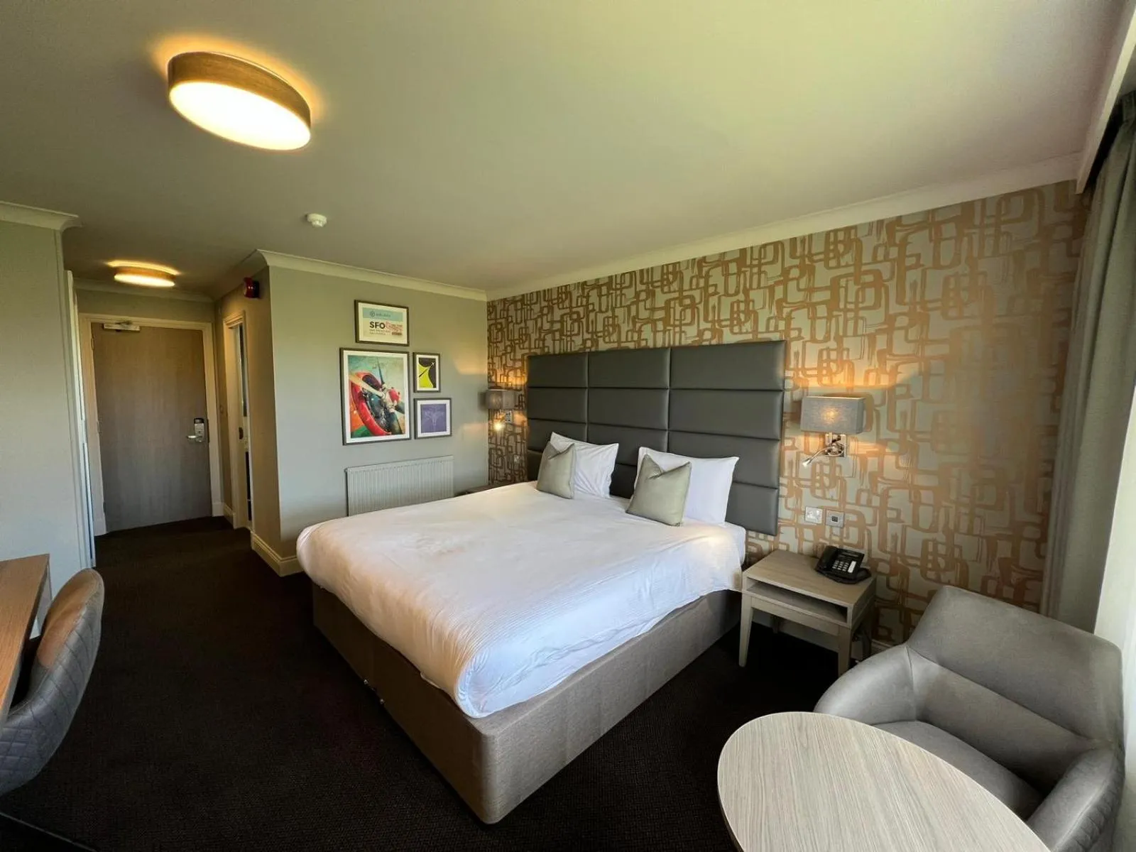 Bed in The Essex Golf & Country Club Hotel