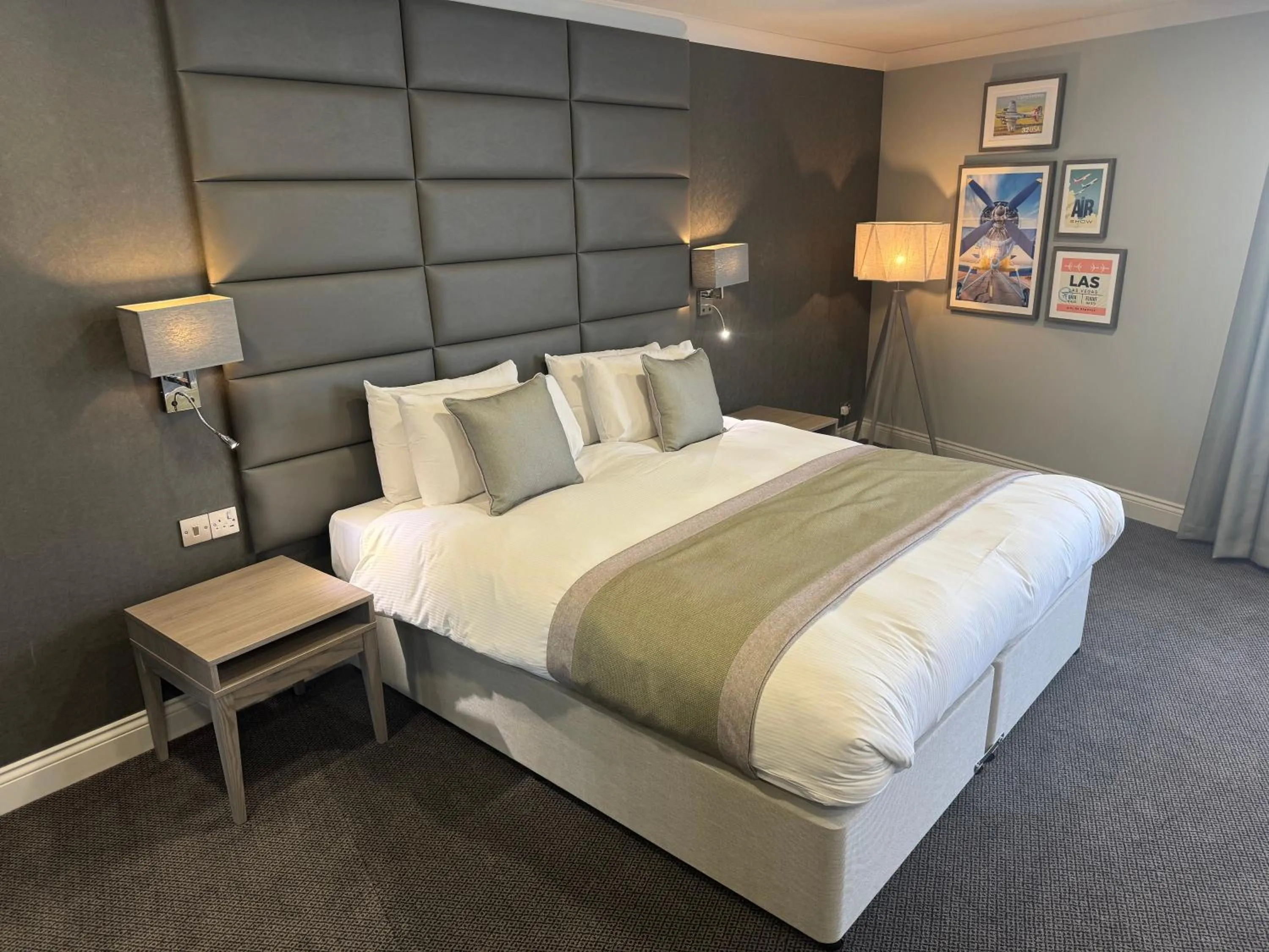 Bed in The Essex Golf & Country Club Hotel