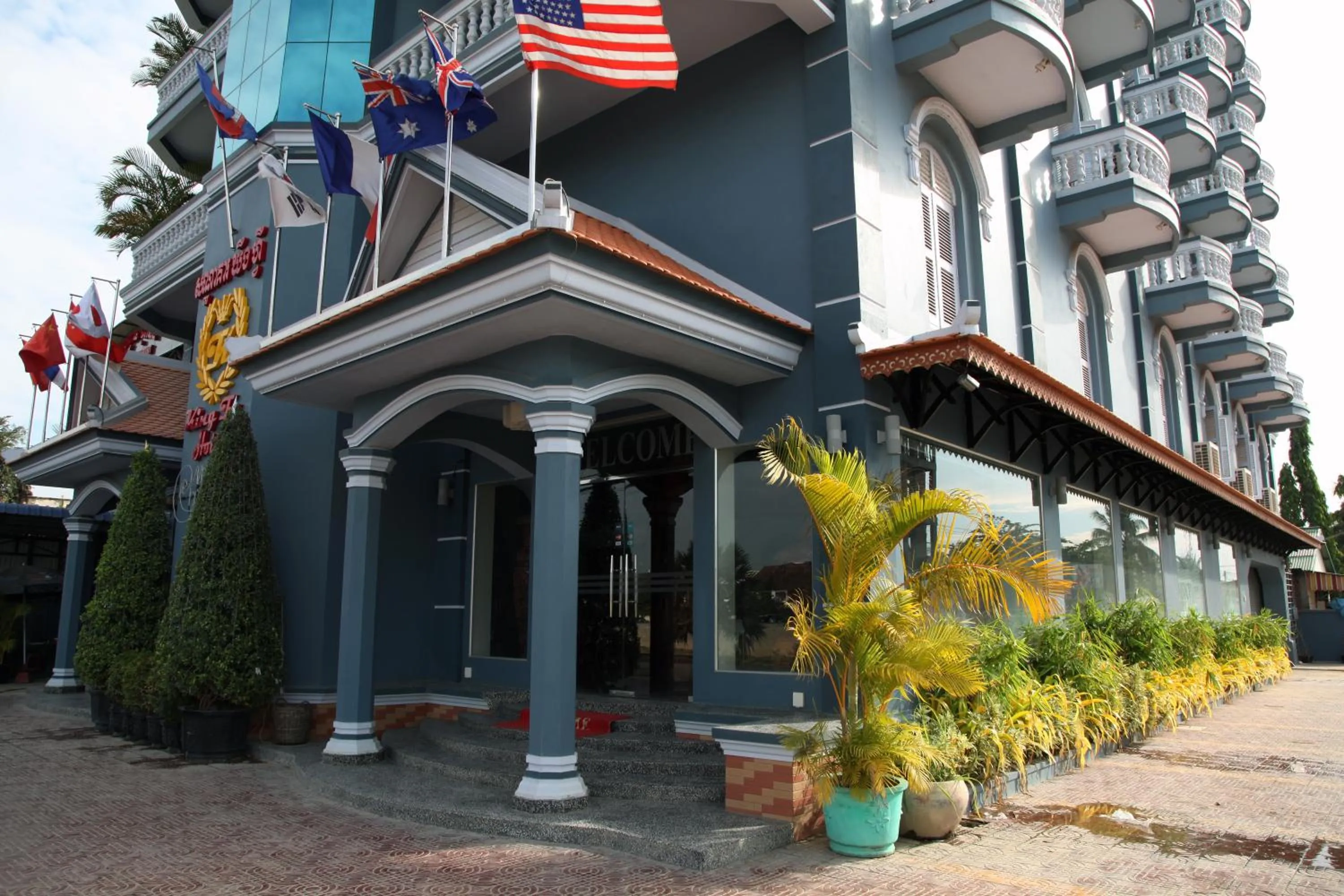 Facade/entrance in King Fy Hotel
