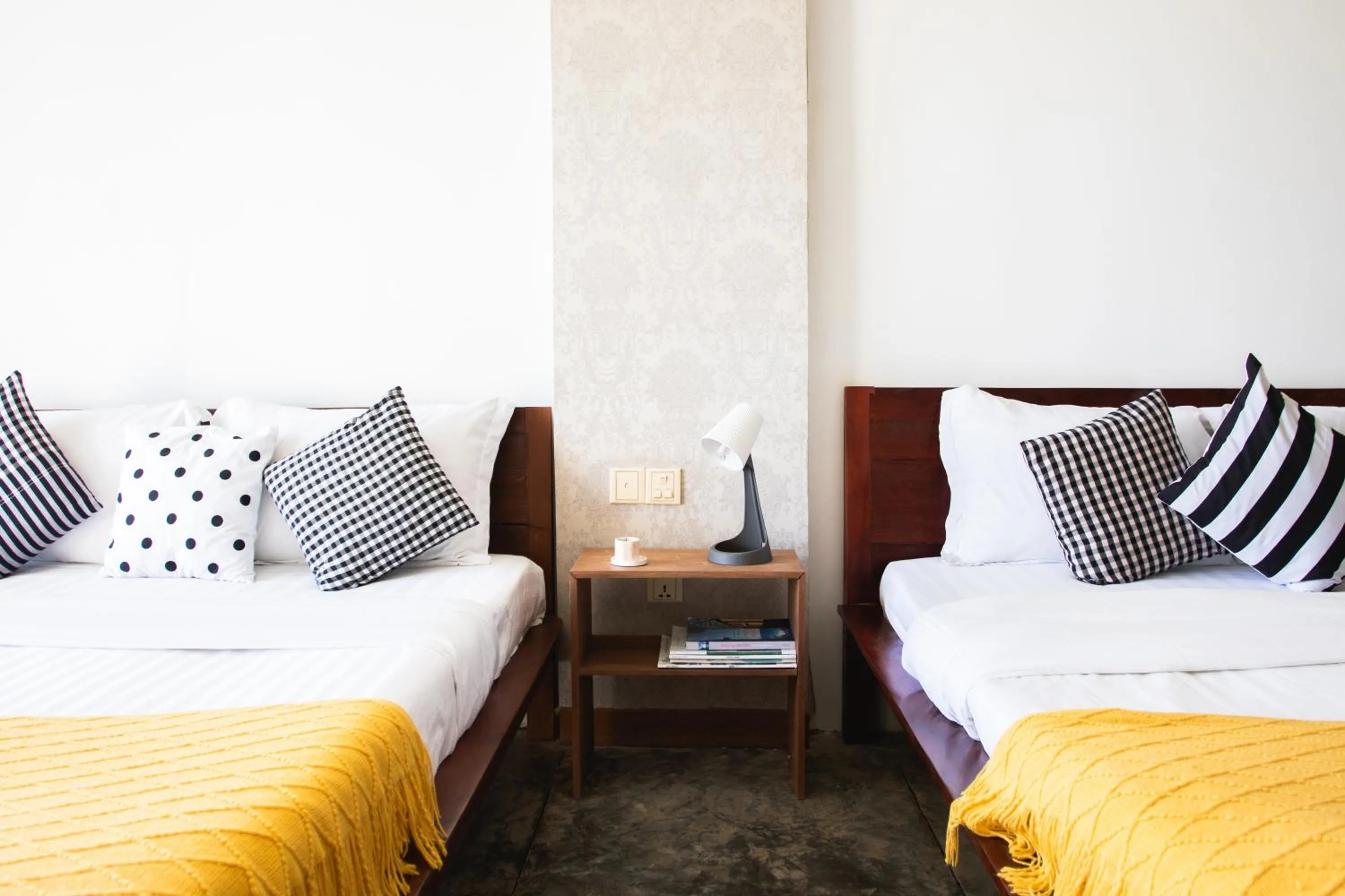 Bed in Saravoan-Kep Hotel