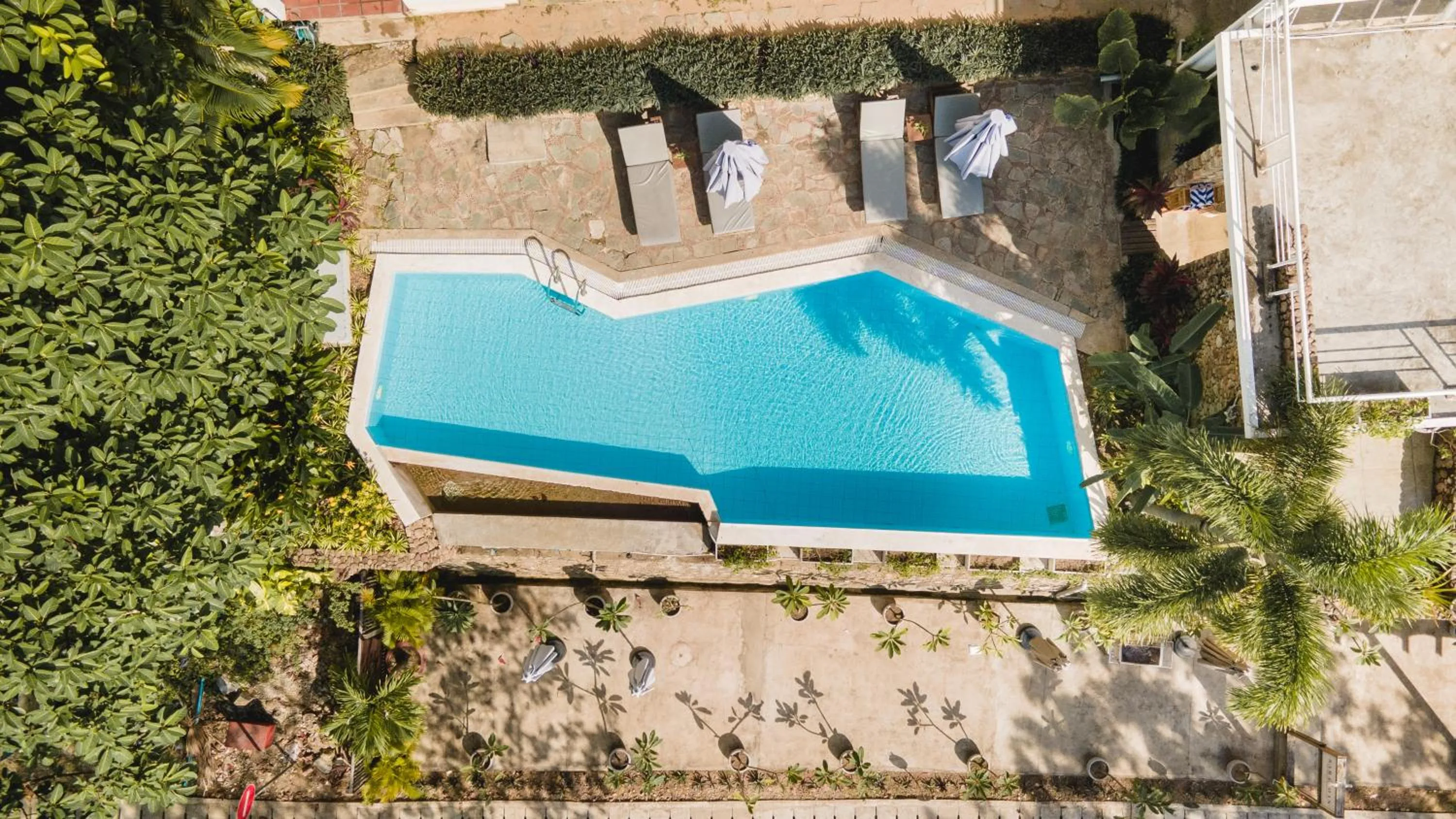 Bird's eye view in Saravoan-Kep Hotel