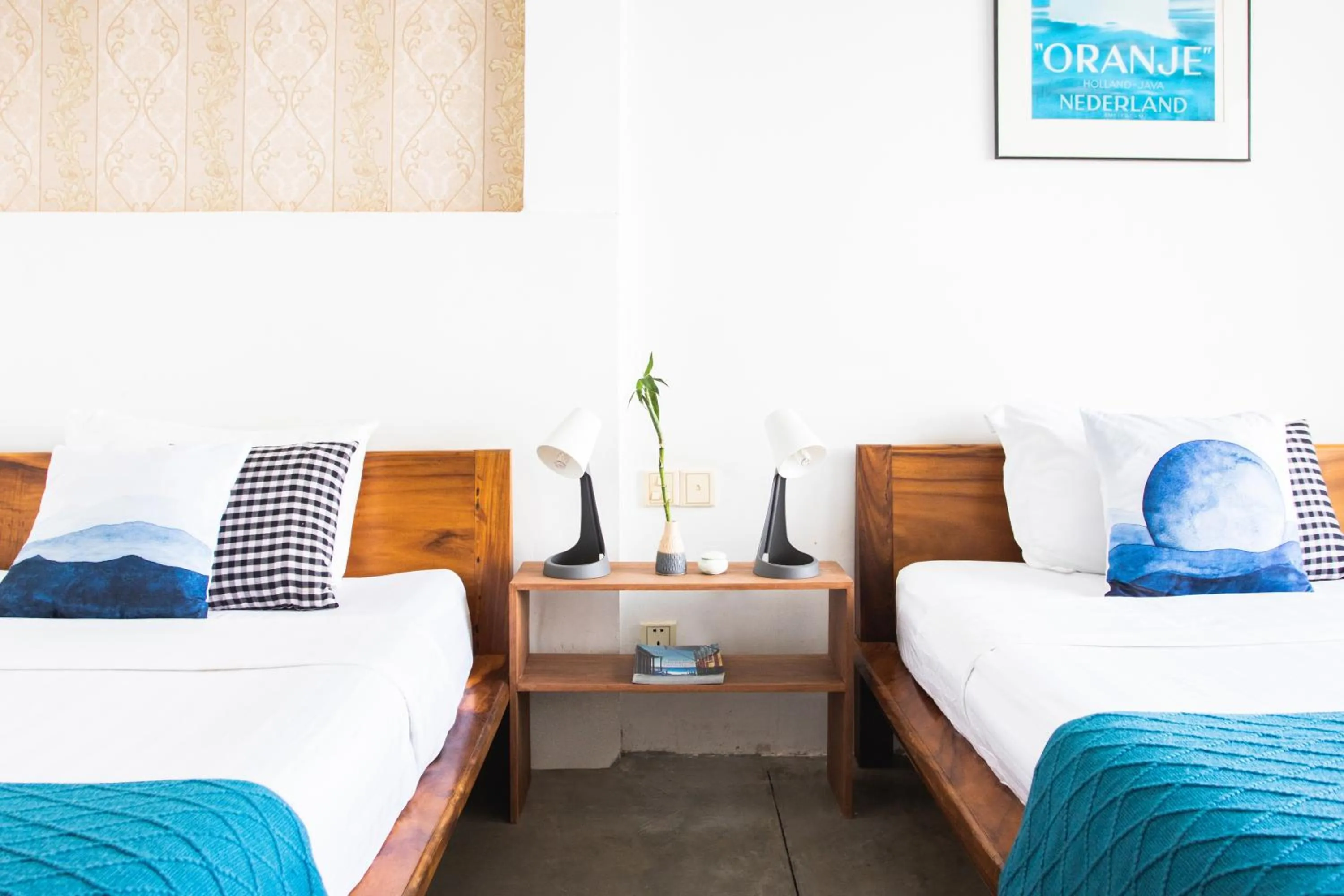 Bed in Saravoan-Kep Hotel