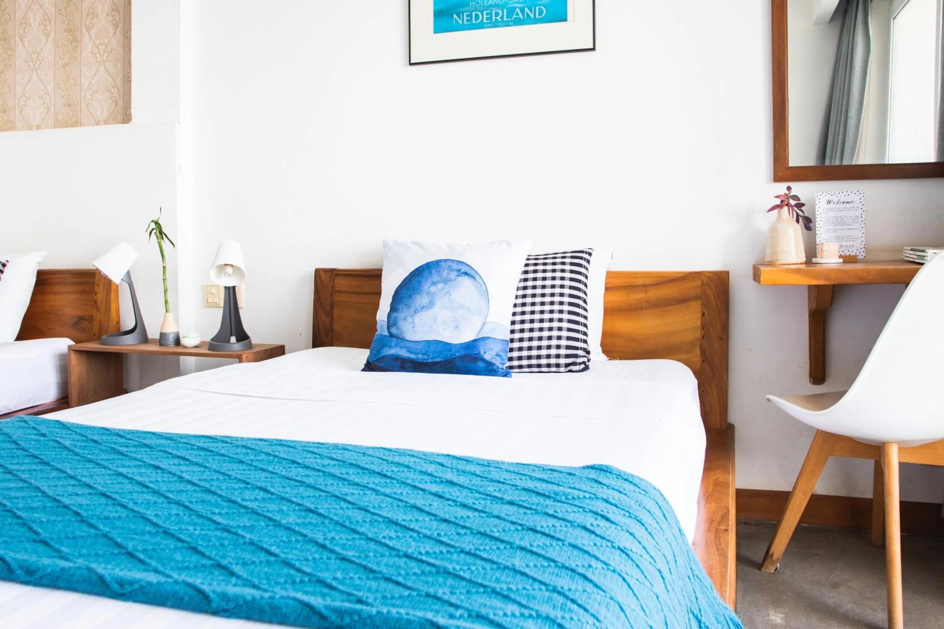 Bed in Saravoan-Kep Hotel