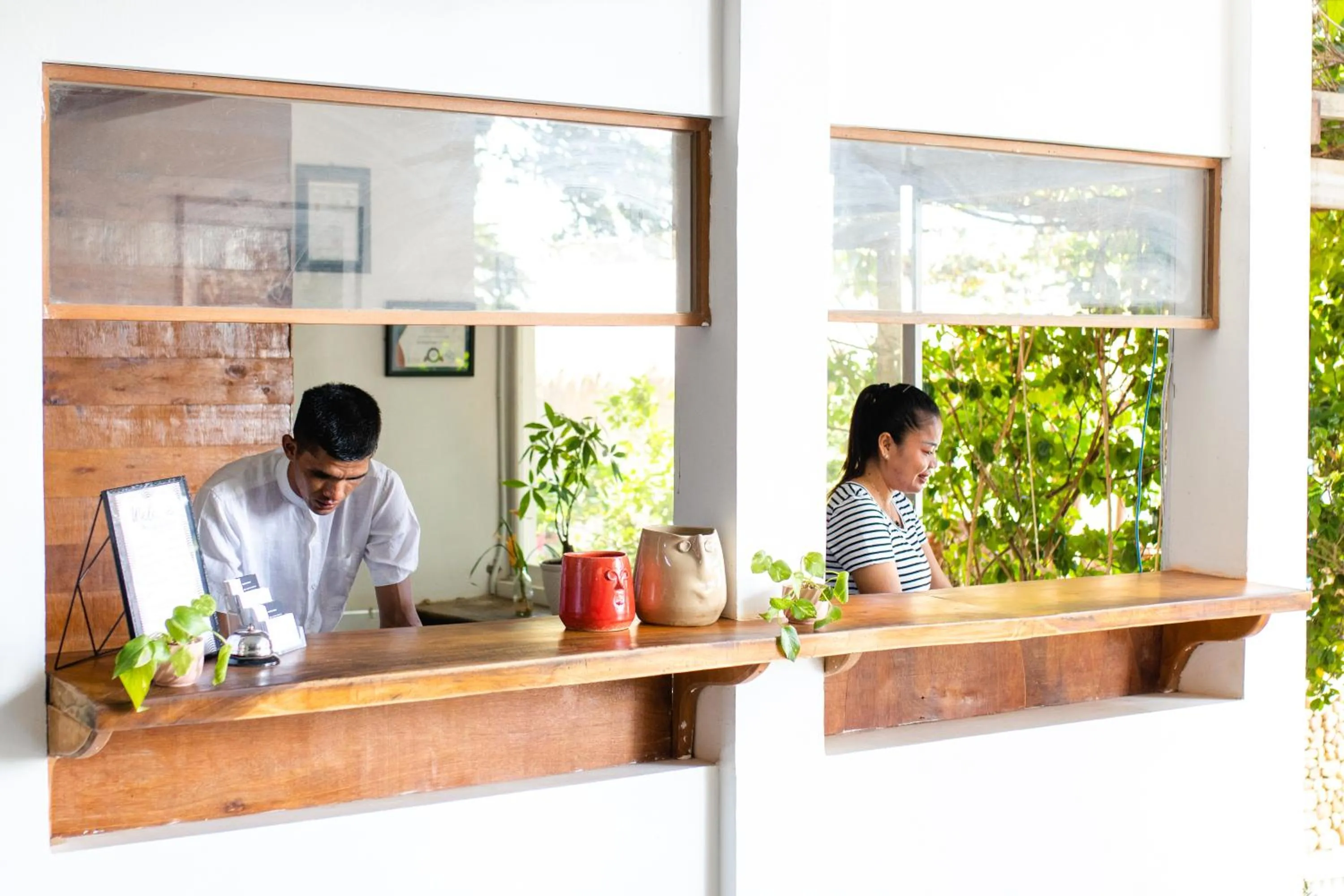 Lobby or reception in Saravoan-Kep Hotel