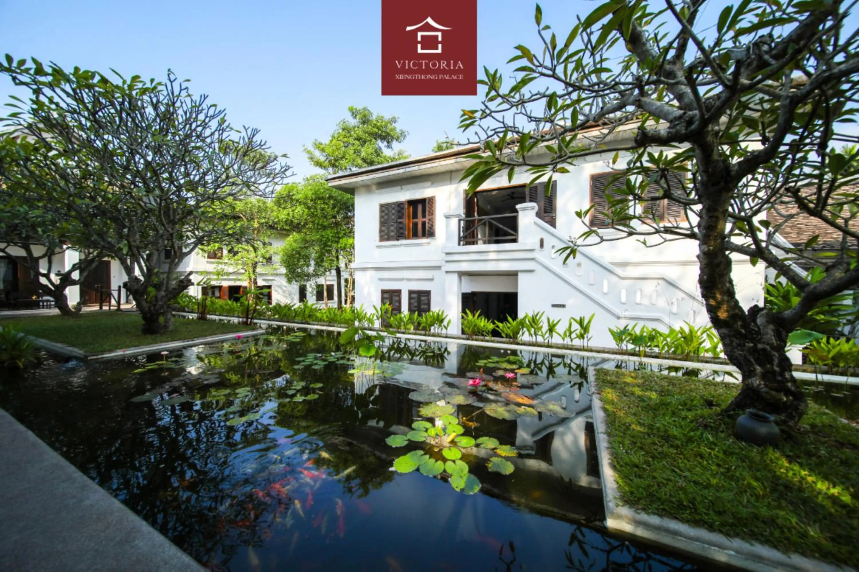 Garden in Victoria XiengThong Palace