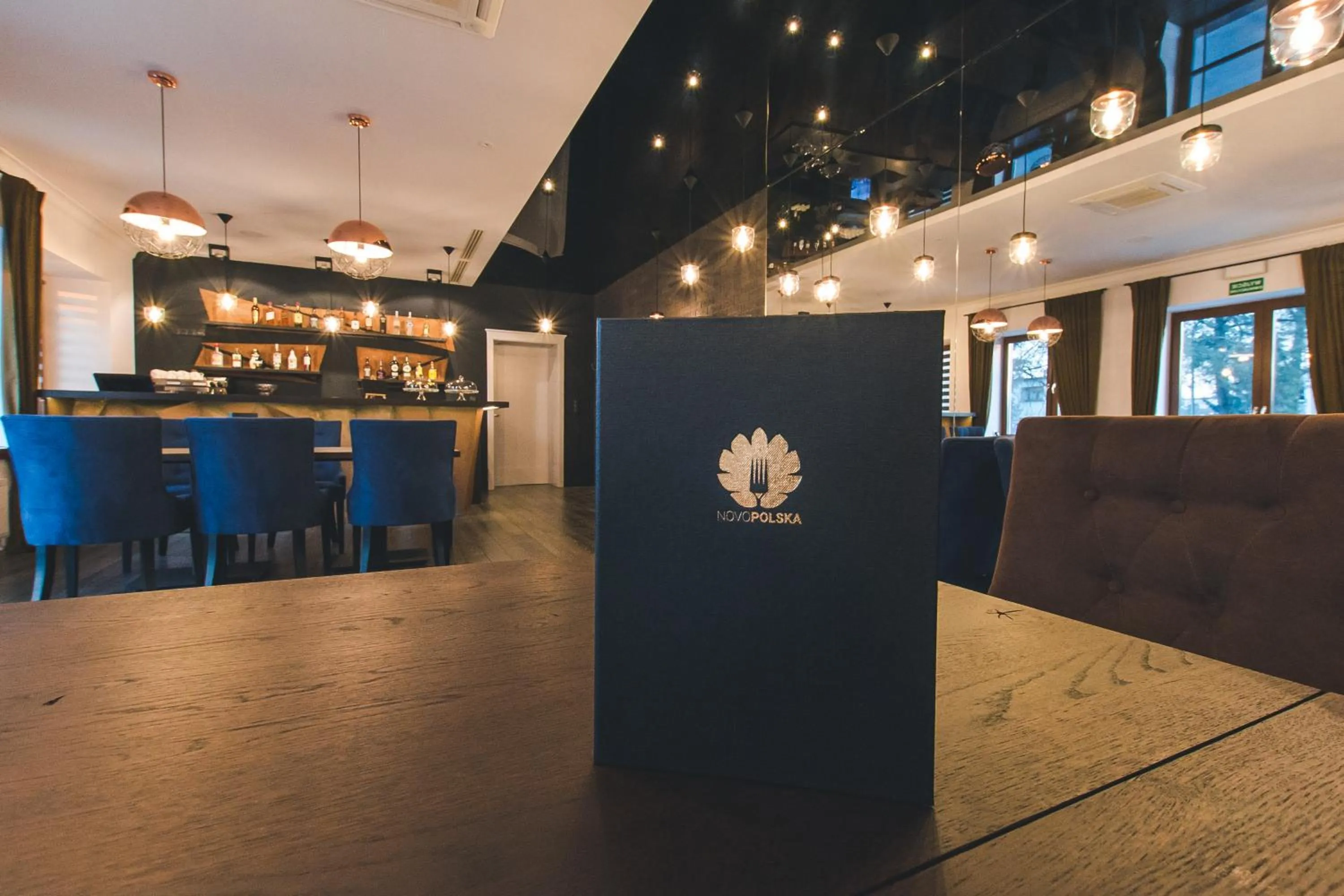 Lounge or bar in Novopolska - Hotel i Restauracja