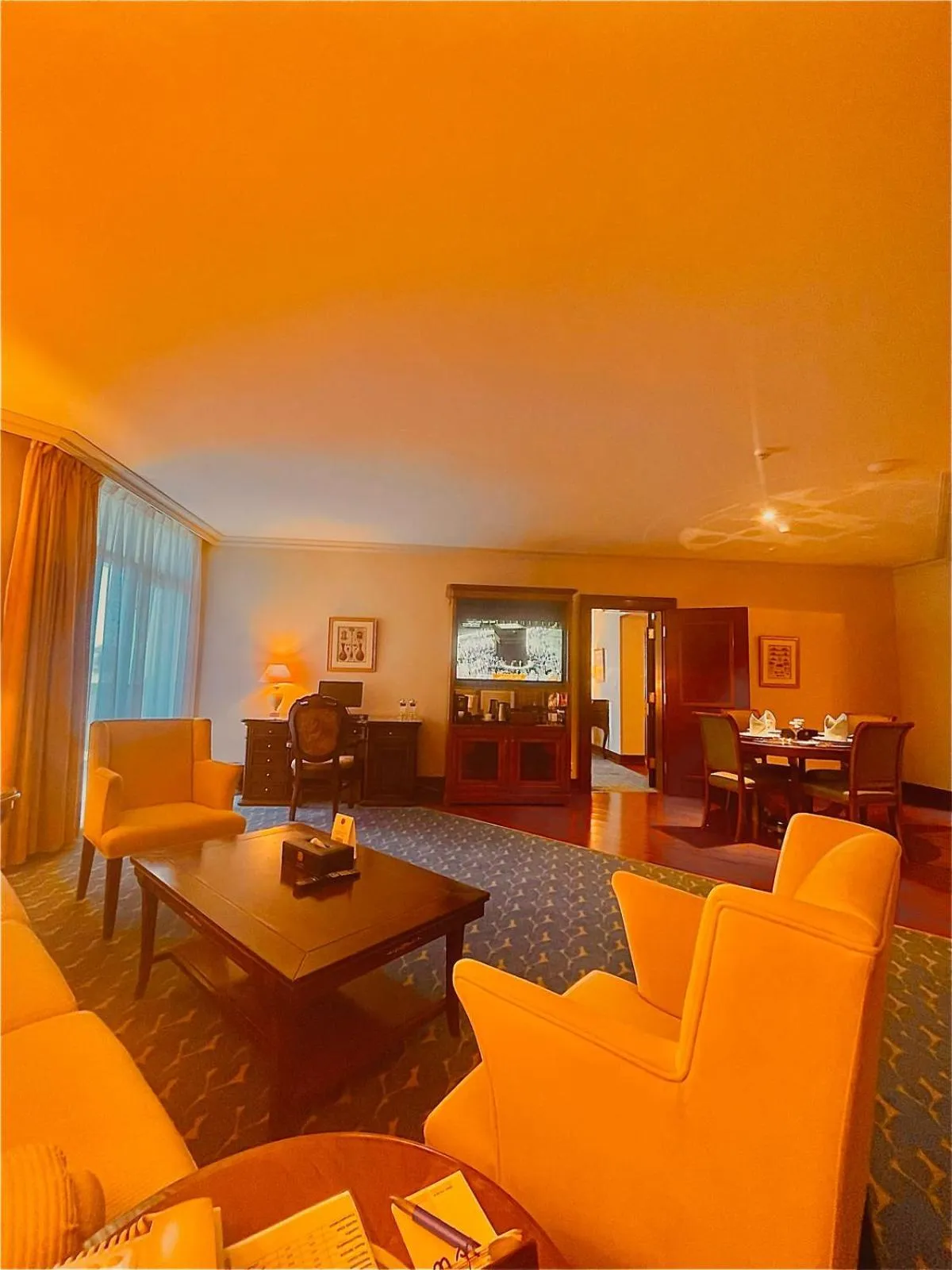 Living room in Abha Palace Hotel