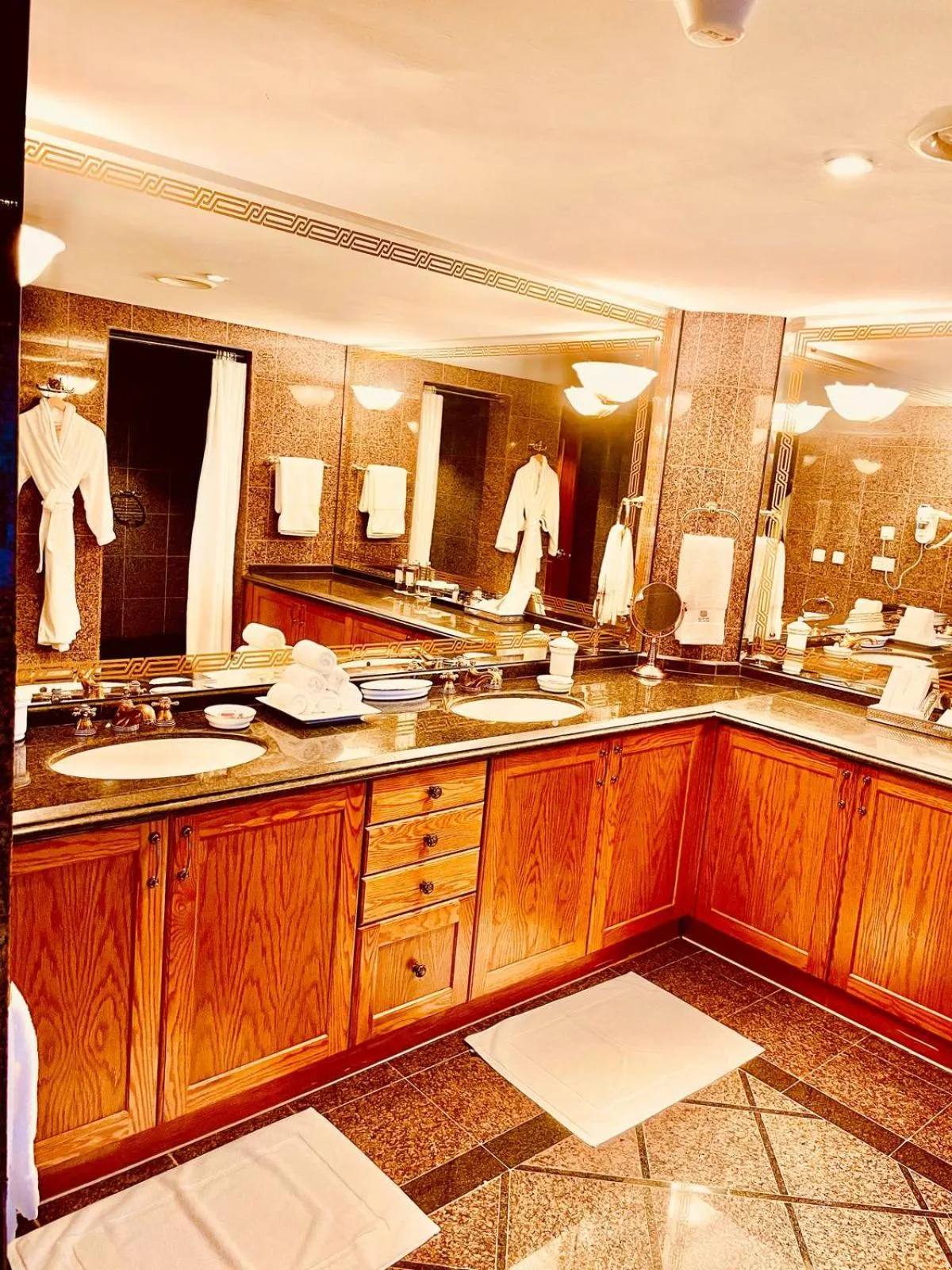 Bathroom in Abha Palace Hotel