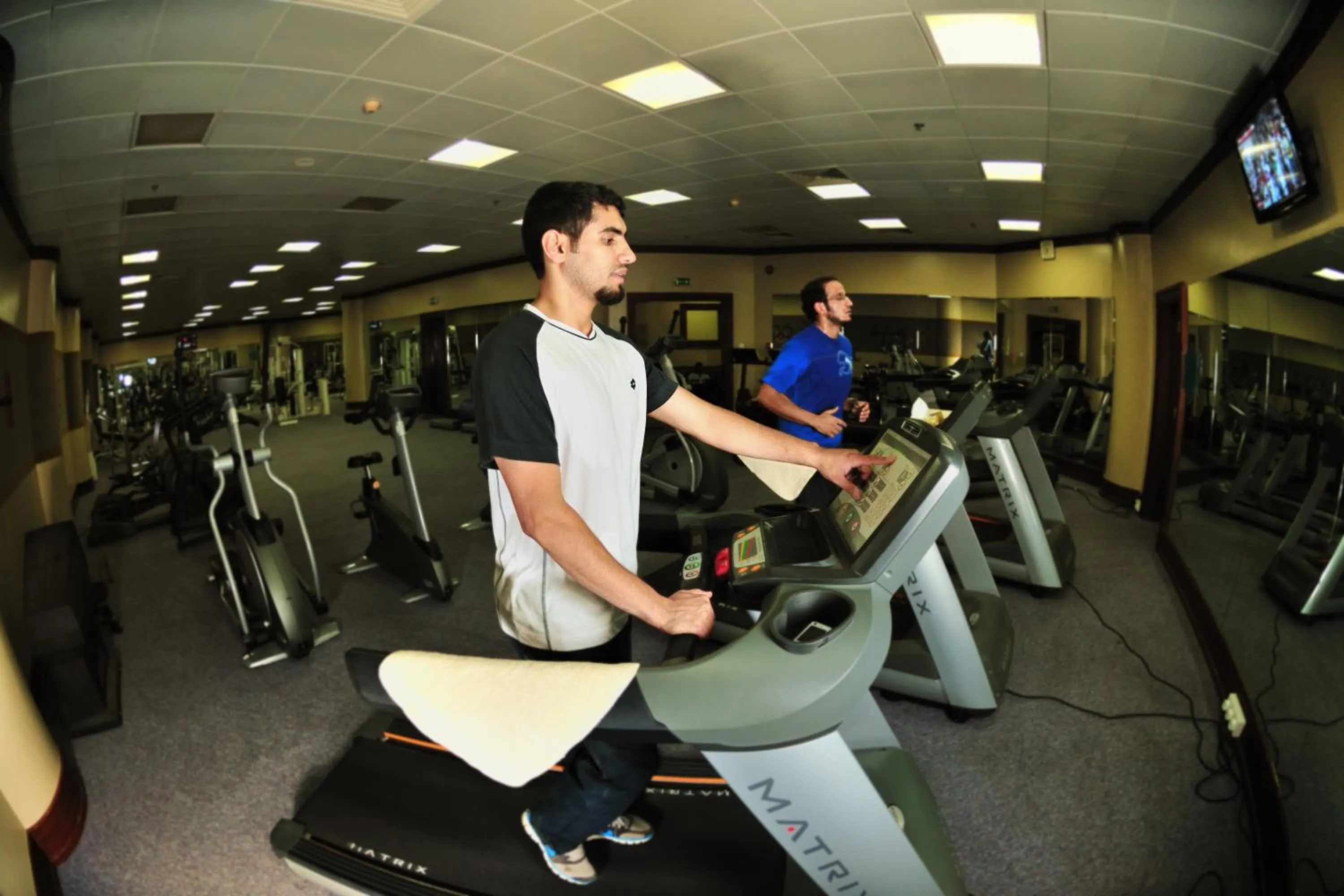 Fitness centre/facilities in Abha Palace Hotel