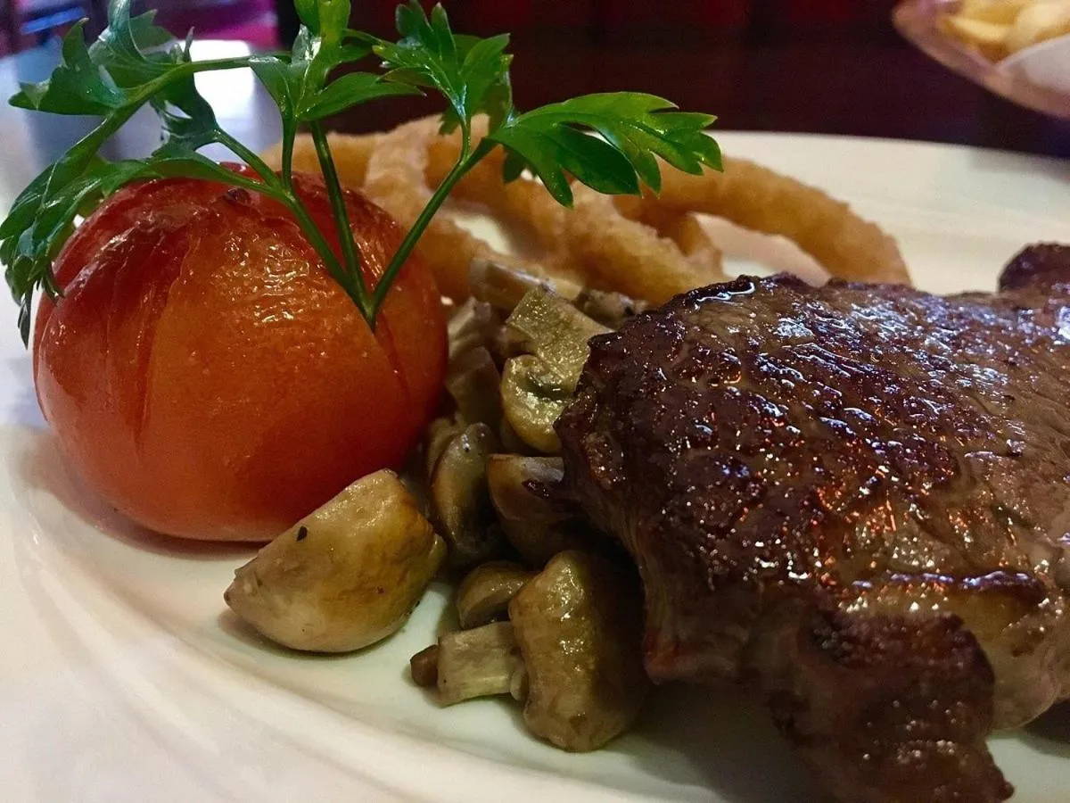 Food close-up in Lovat Arms Hotel