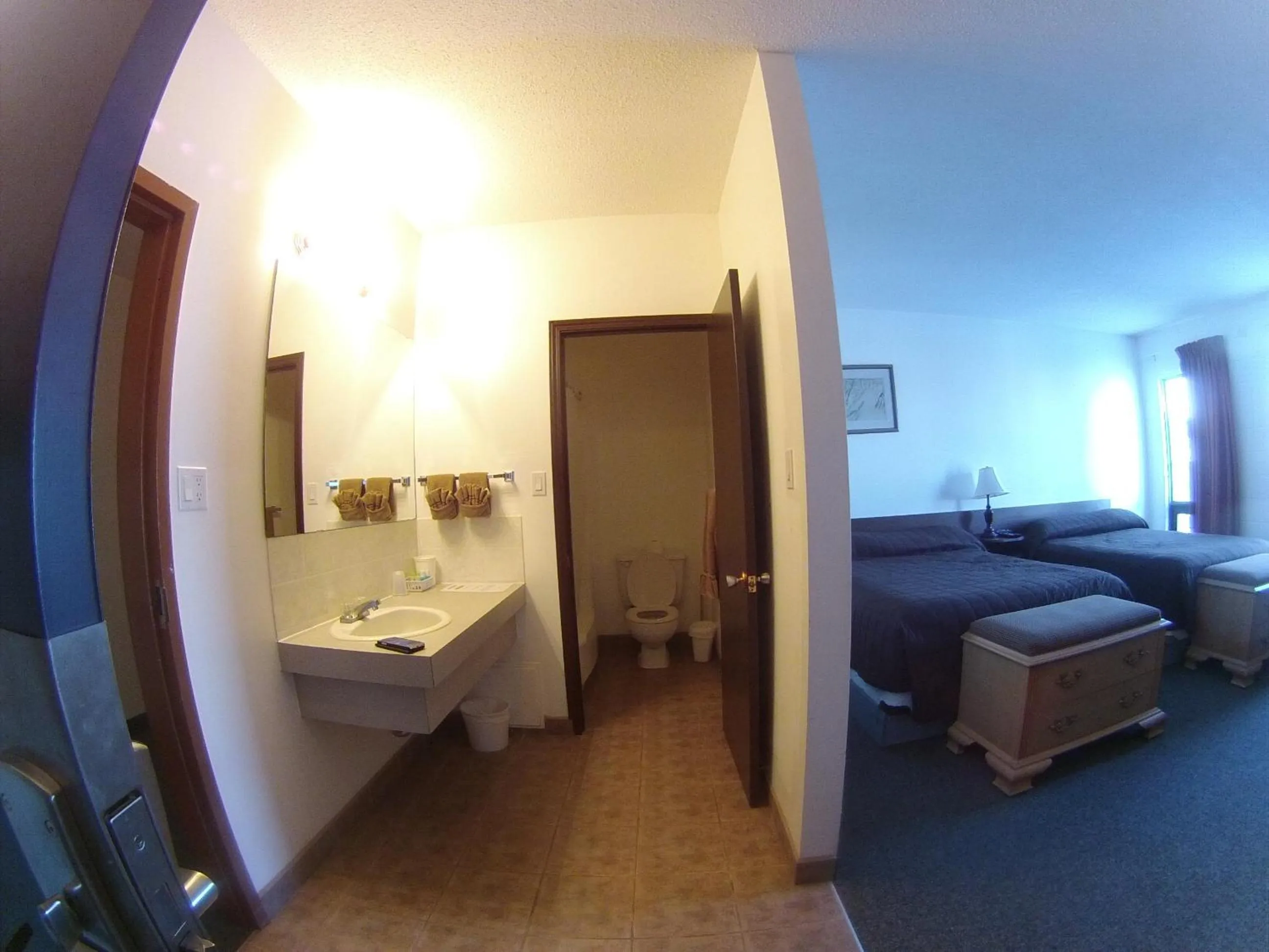 Bed in Rycroft Hotel