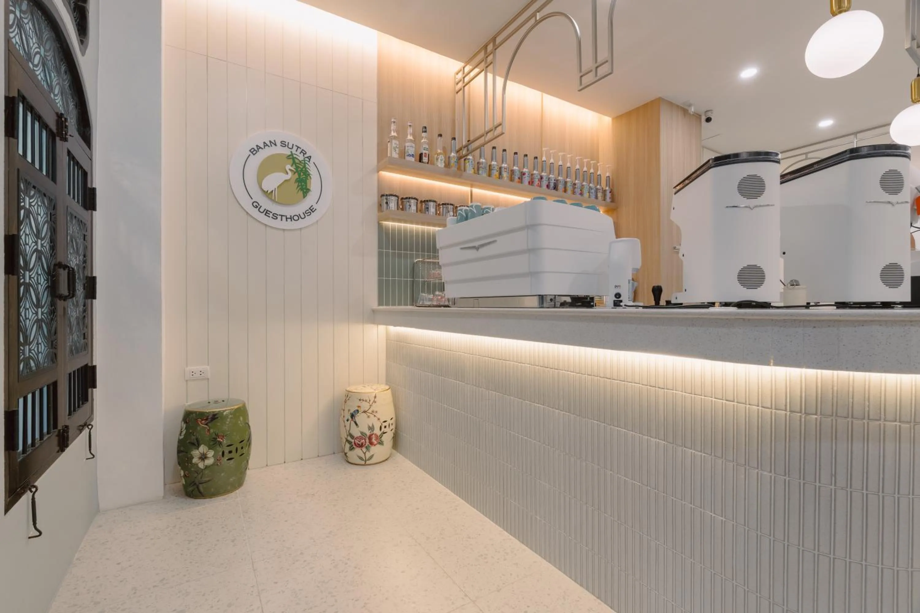 Lobby or reception in Baan Sutra Guesthouse