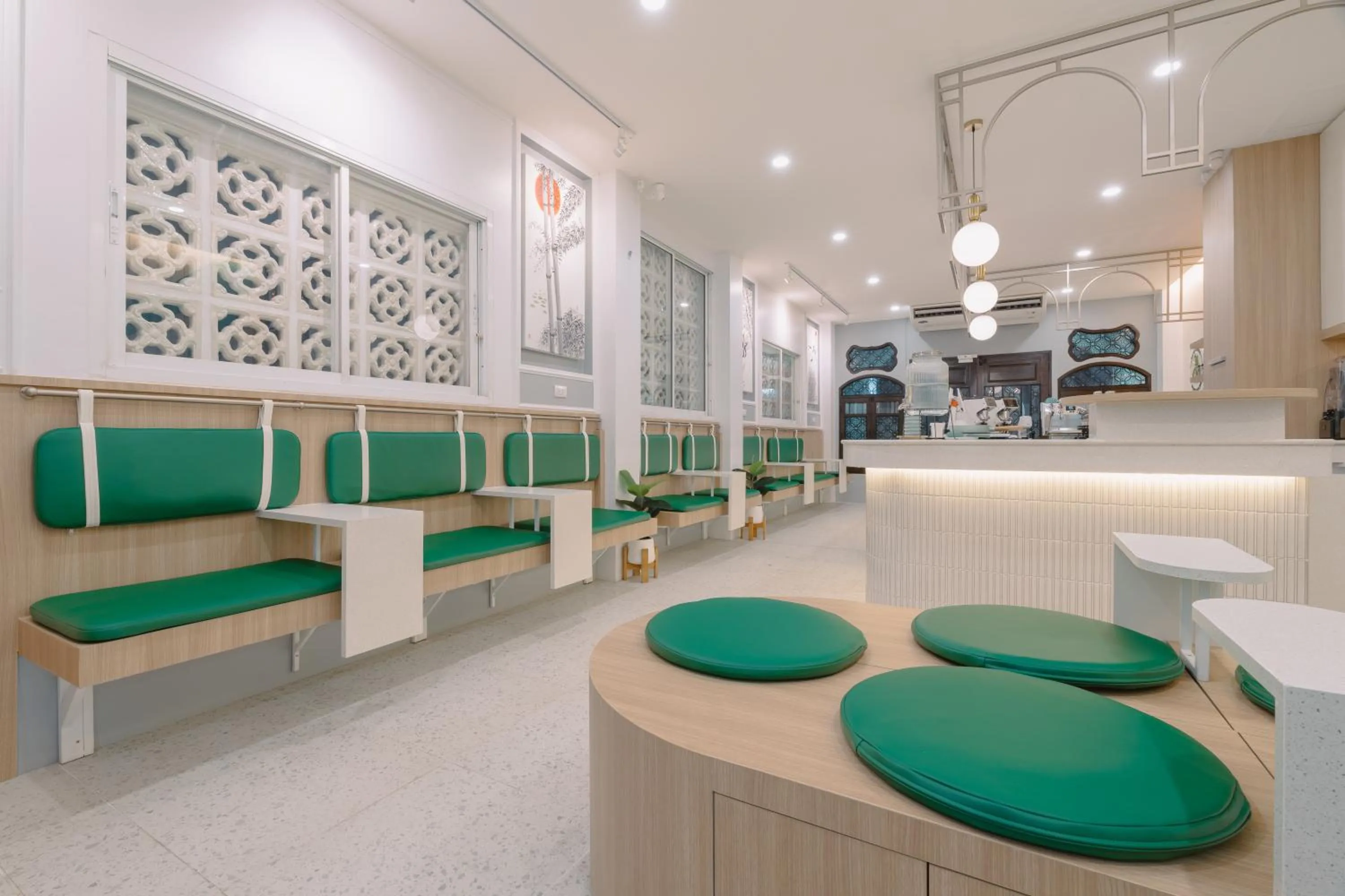 Lobby or reception in Baan Sutra Guesthouse