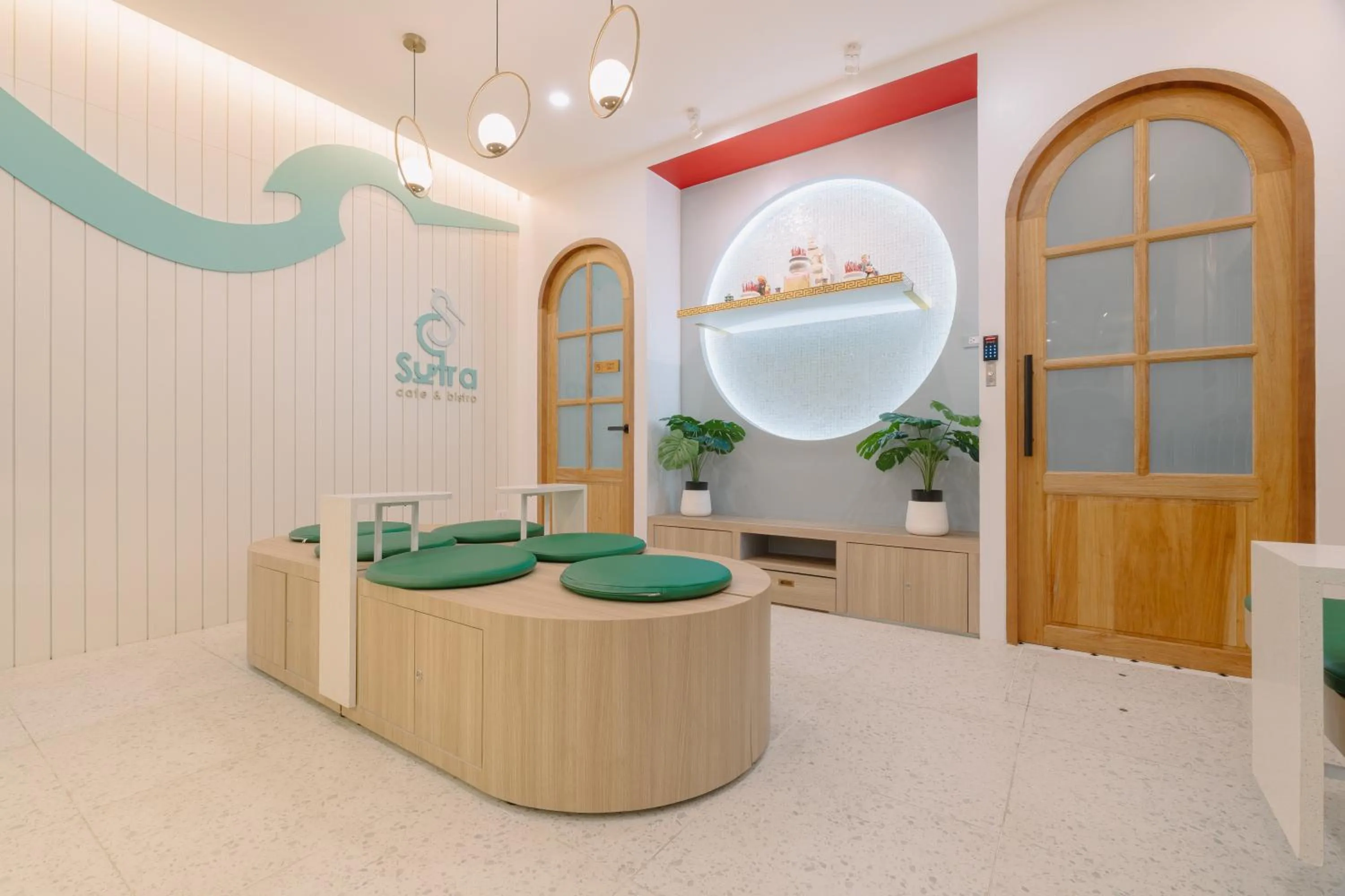 Lobby or reception in Baan Sutra Guesthouse