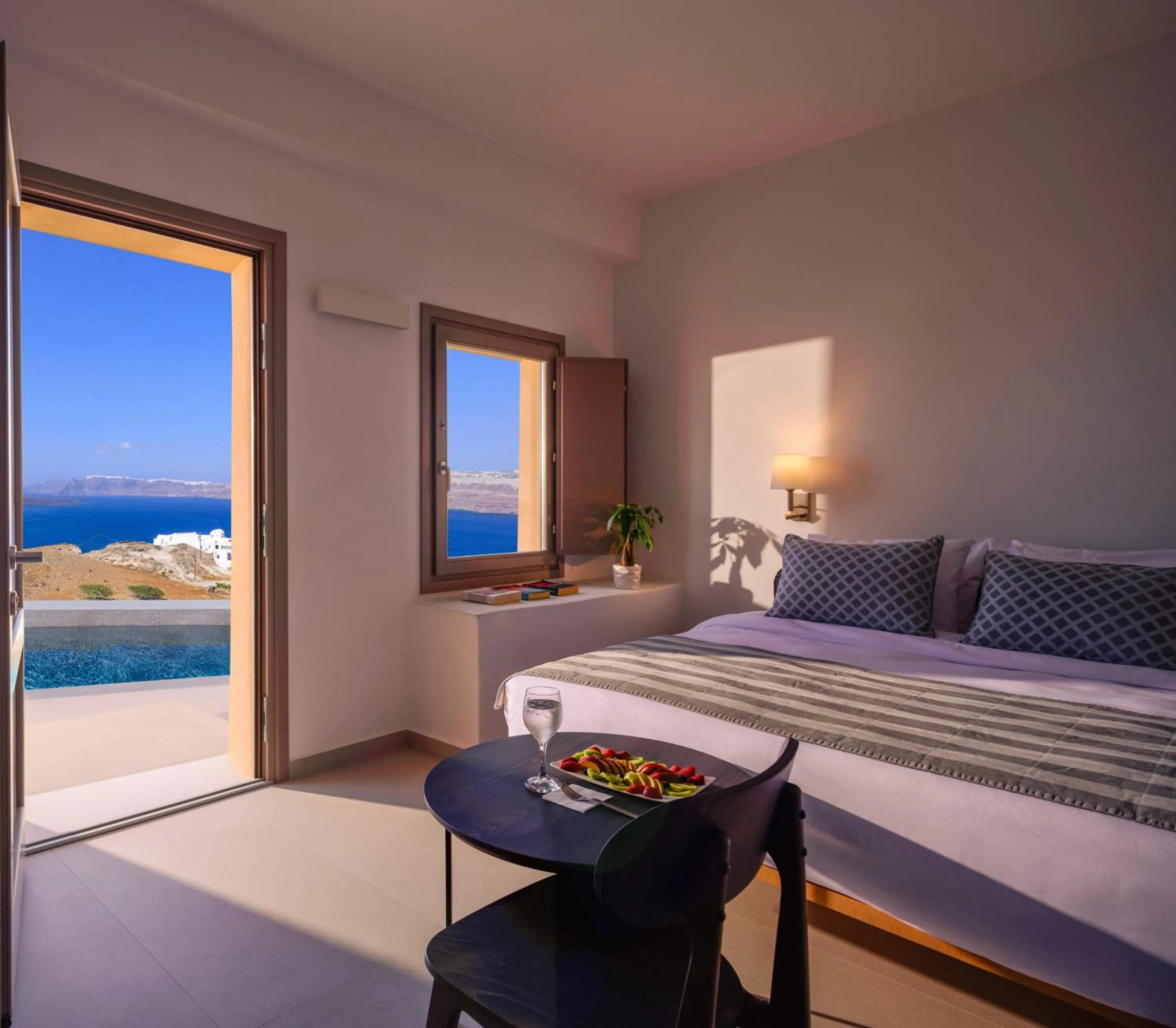 Bed in Kalestesia Suites