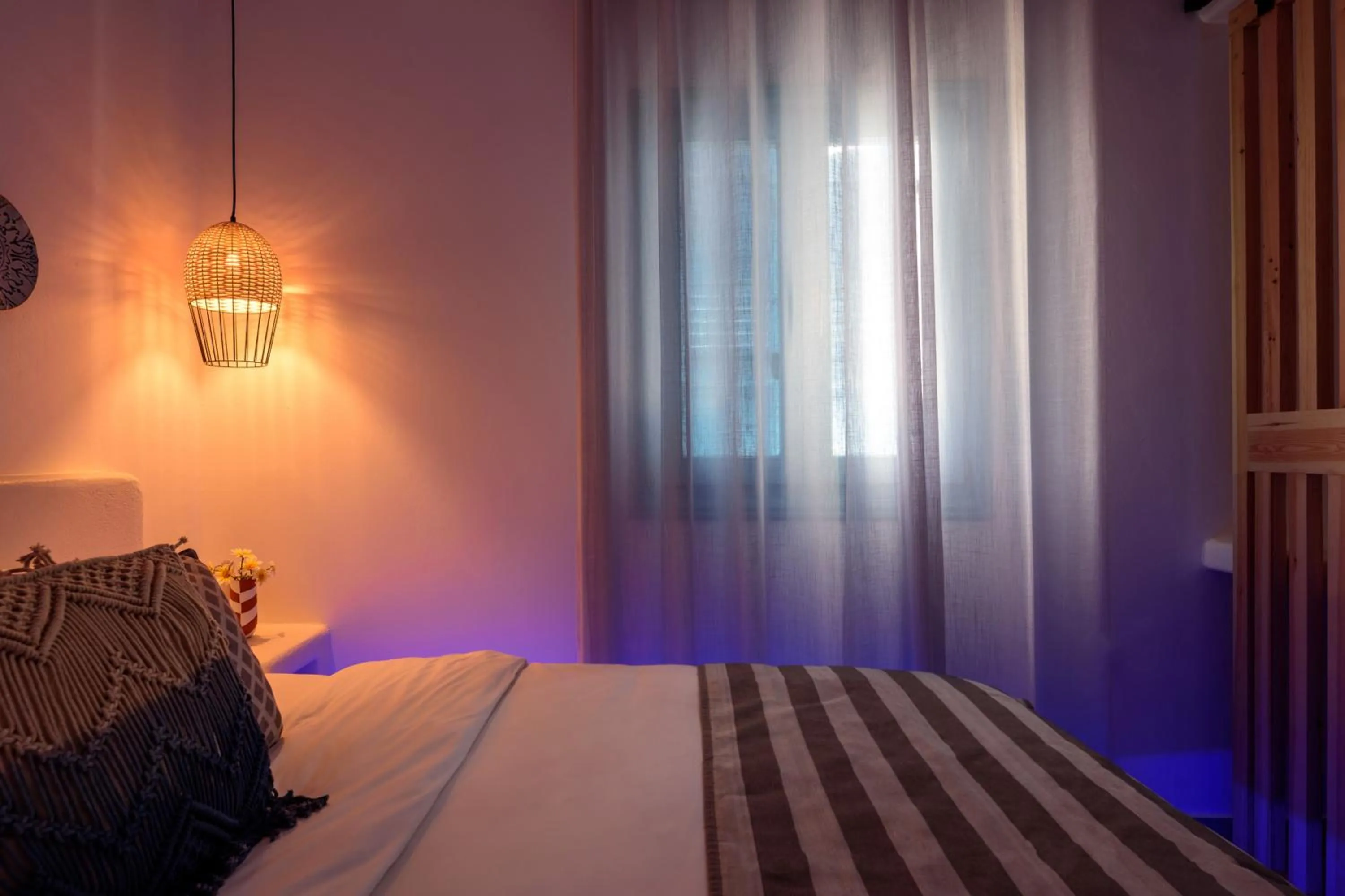 Bed in Kalestesia Suites