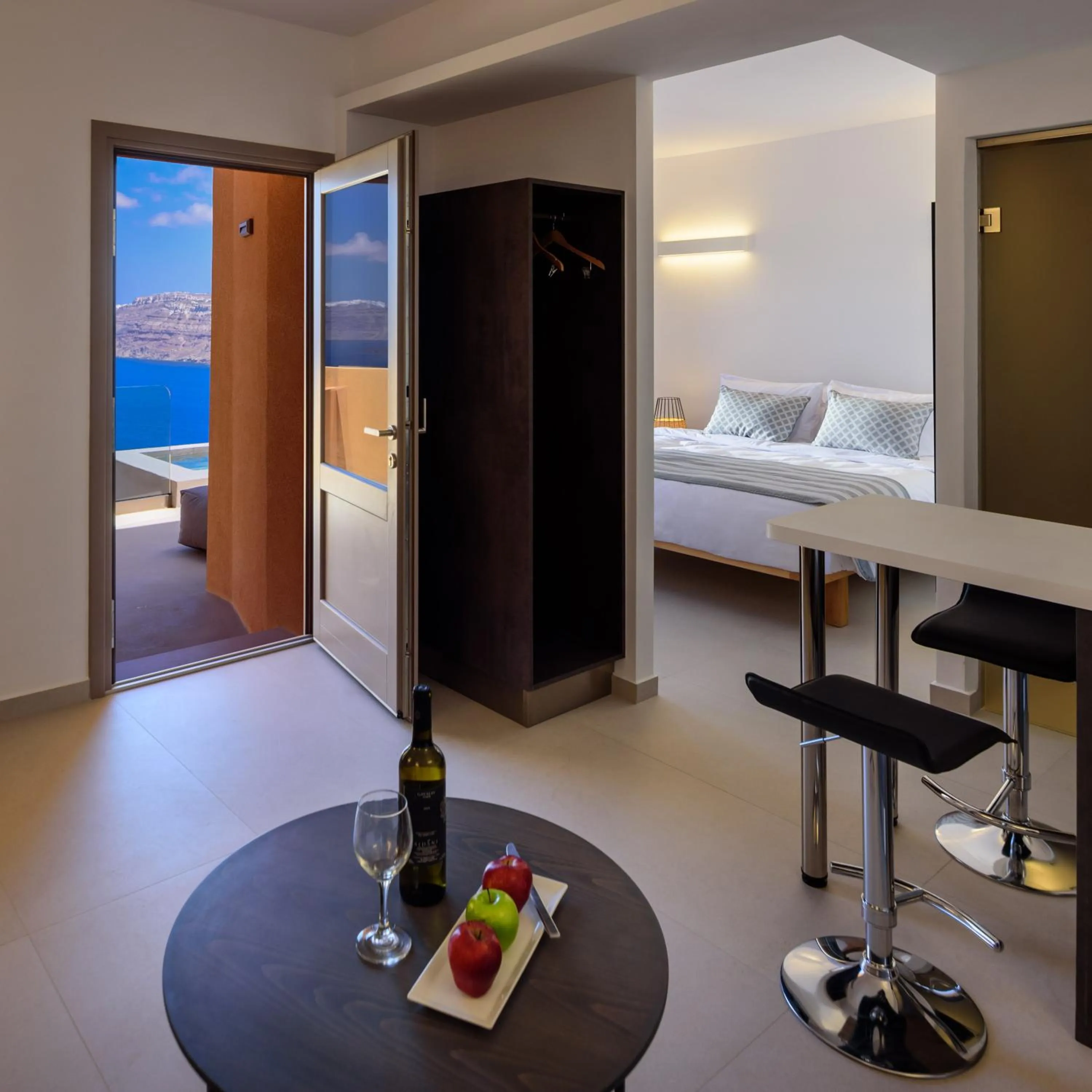 Bed in Kalestesia Suites