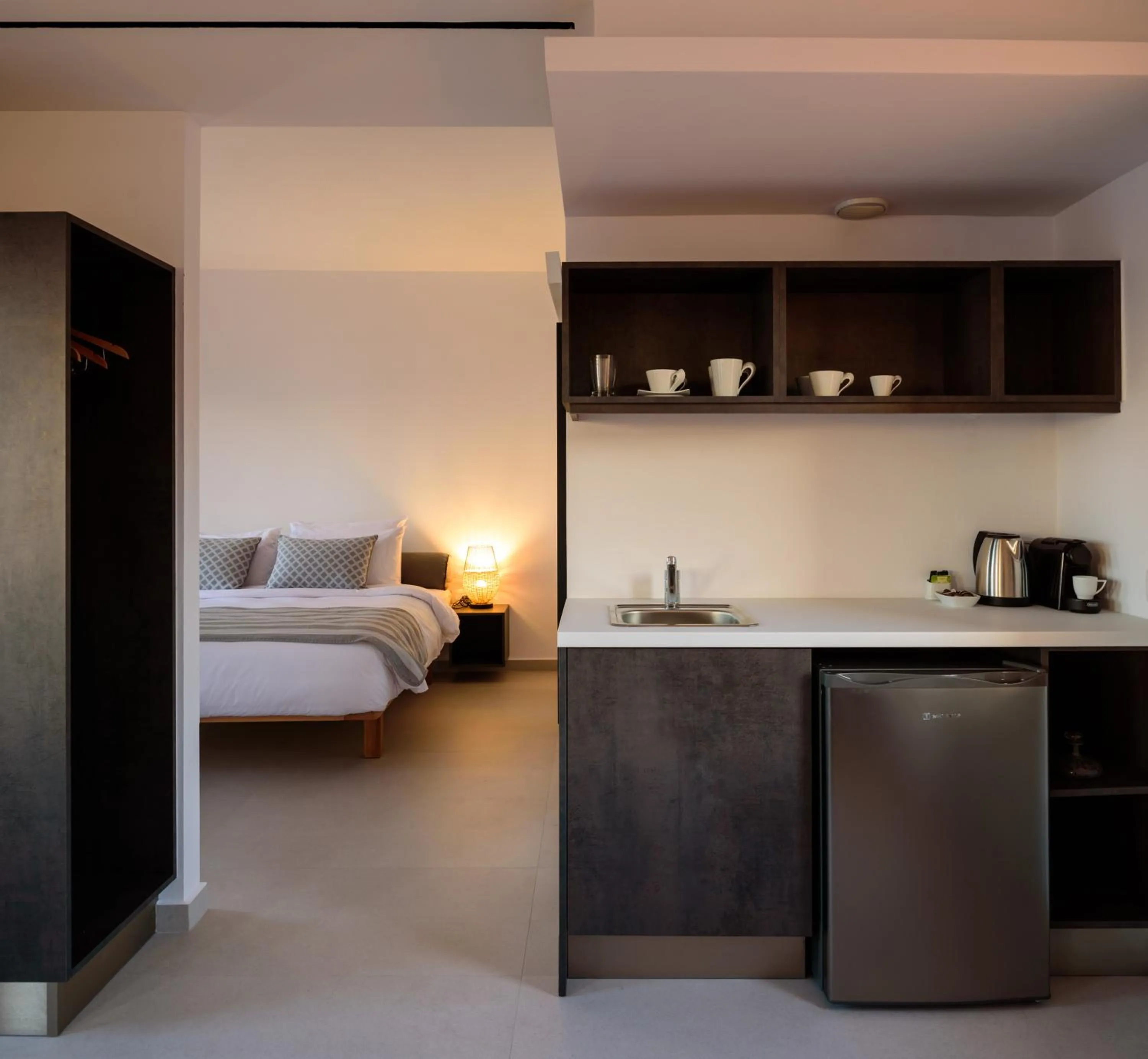 Bed in Kalestesia Suites