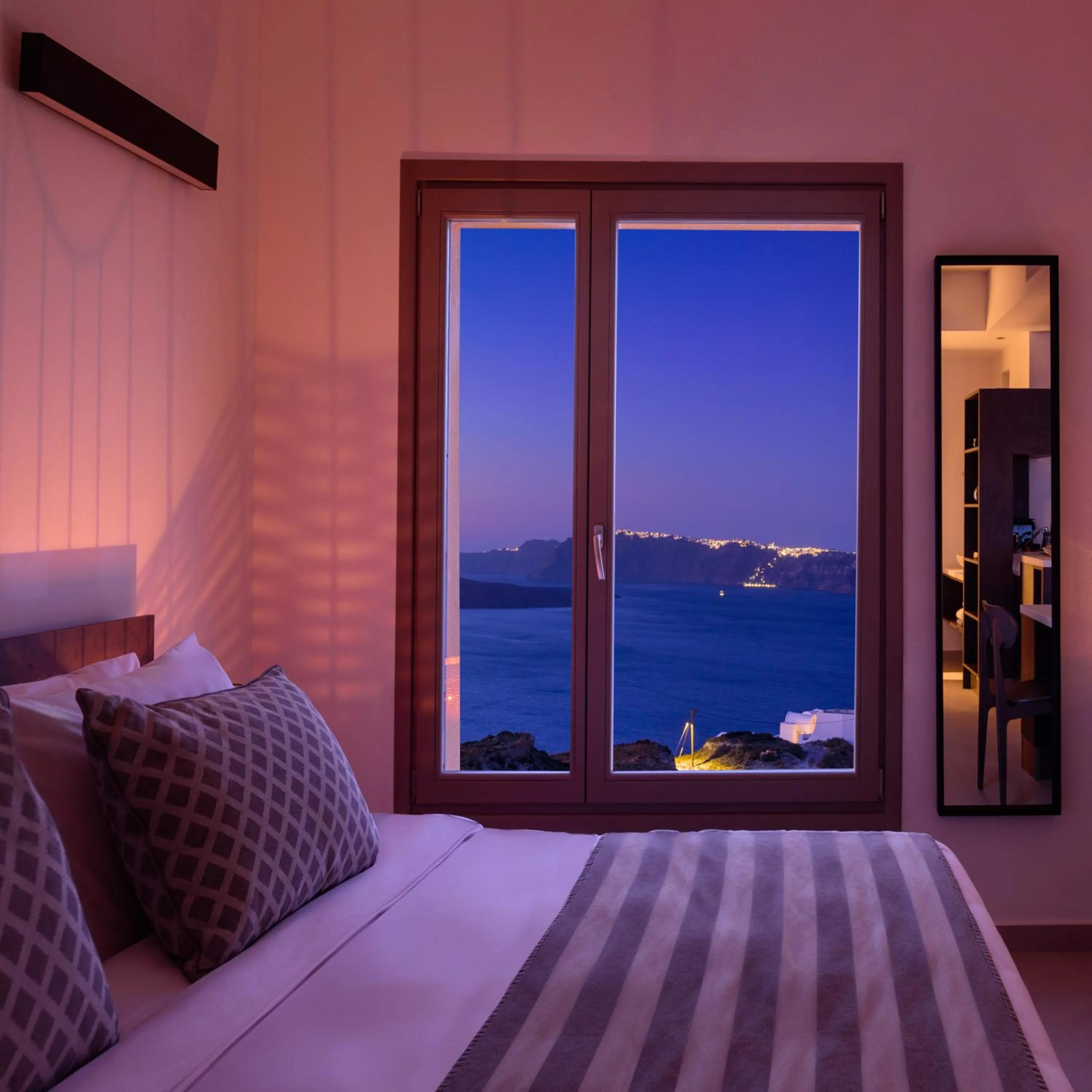 Bed in Kalestesia Suites