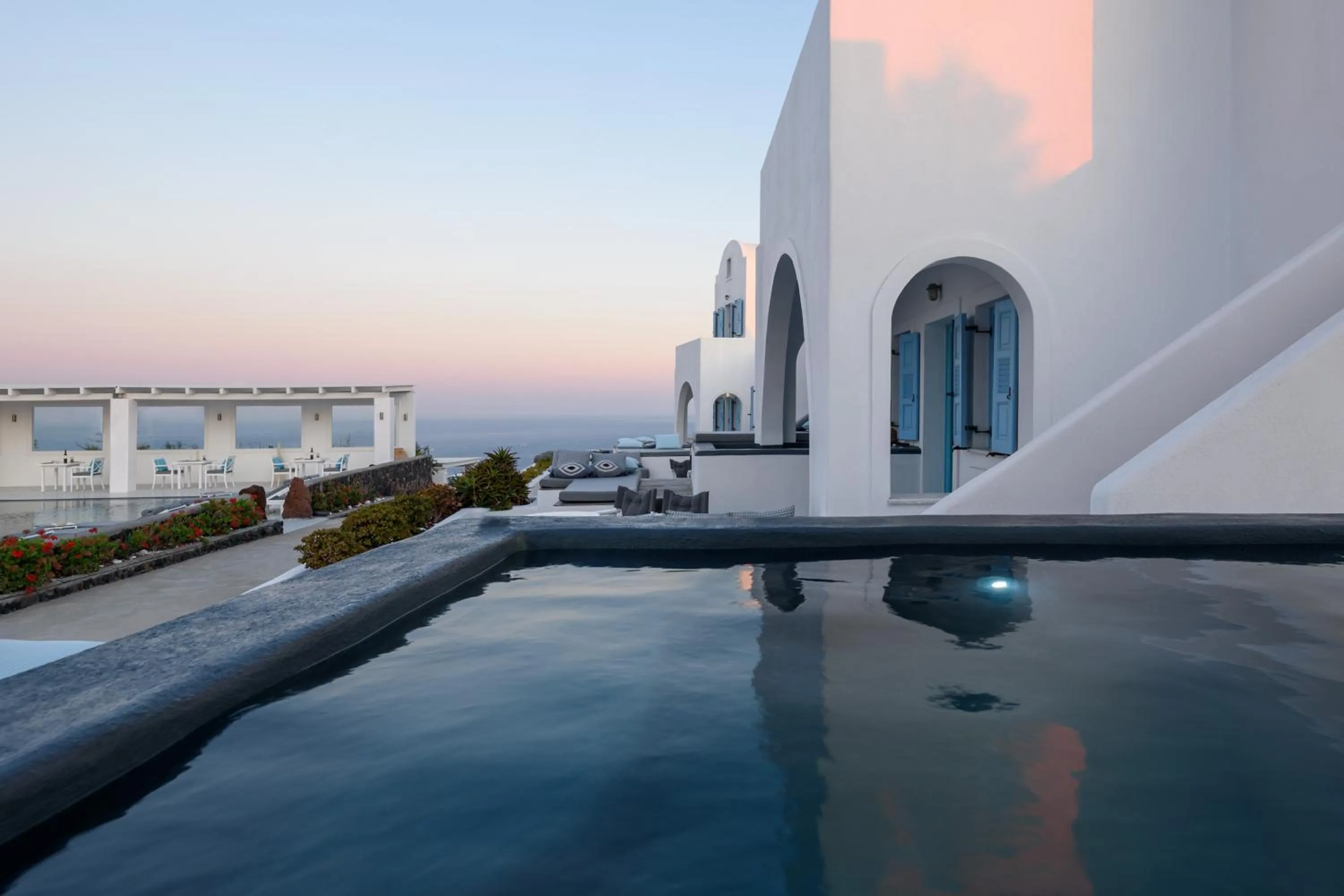 Patio in Kalestesia Suites