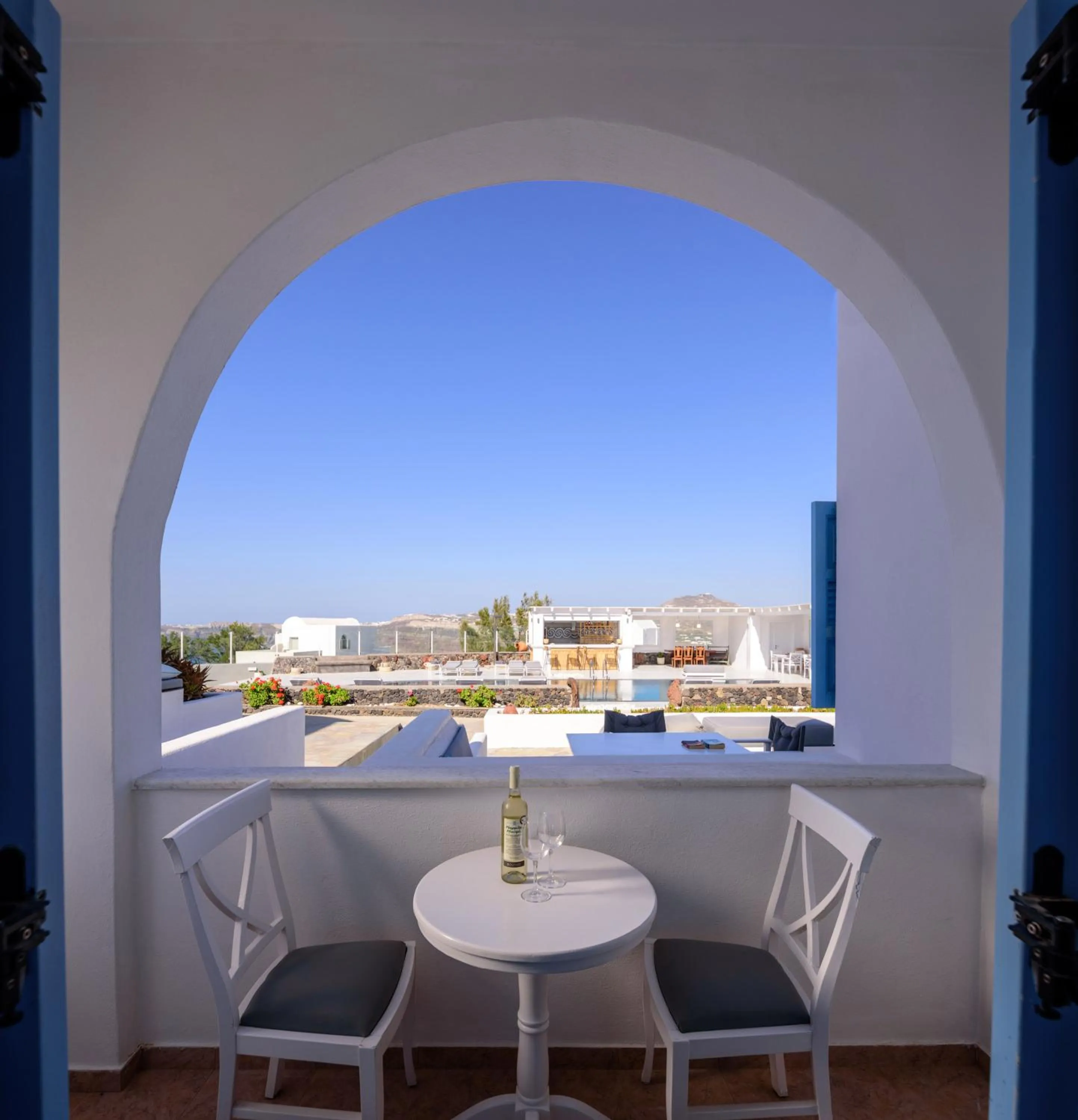 Patio in Kalestesia Suites