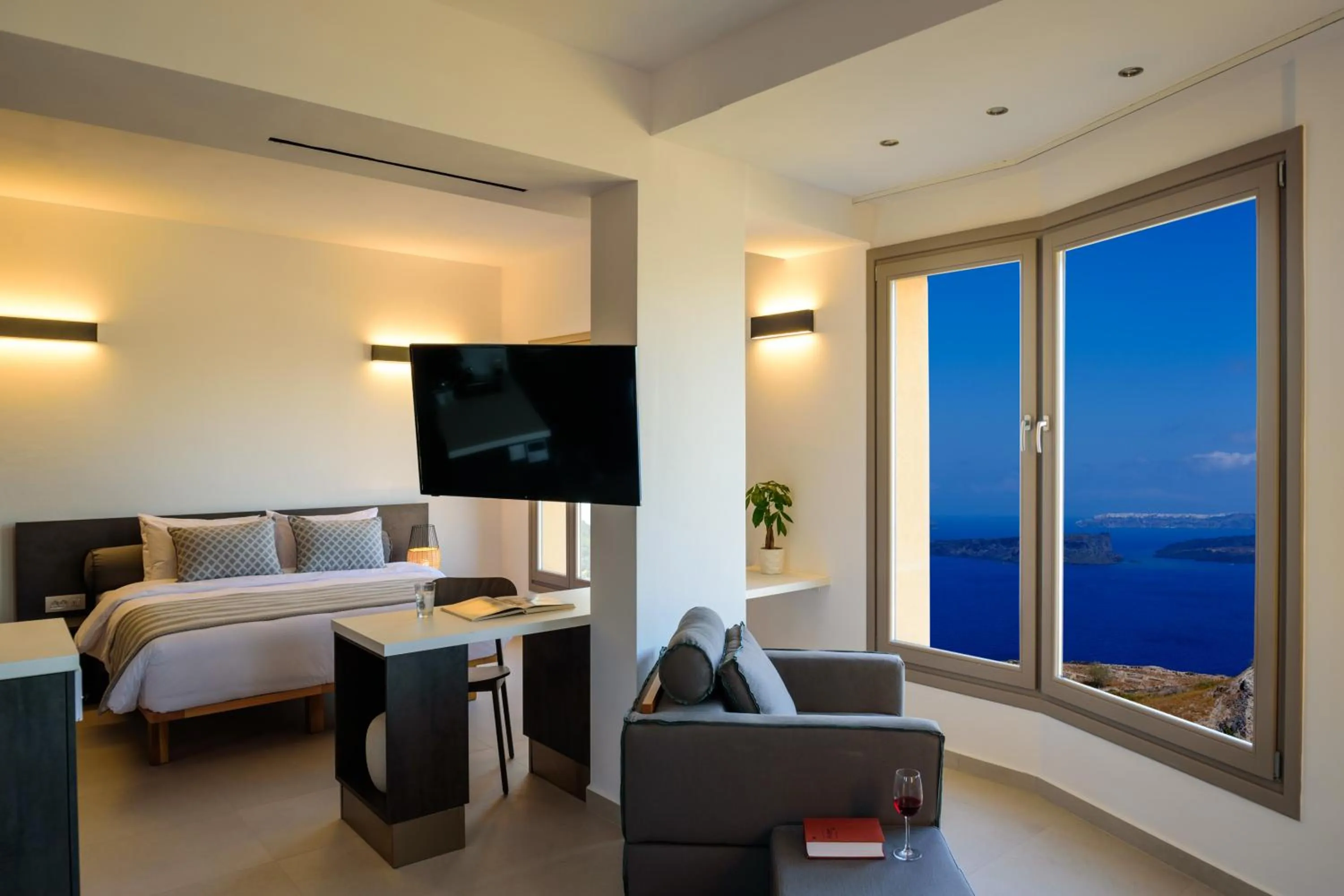 Bed in Kalestesia Suites