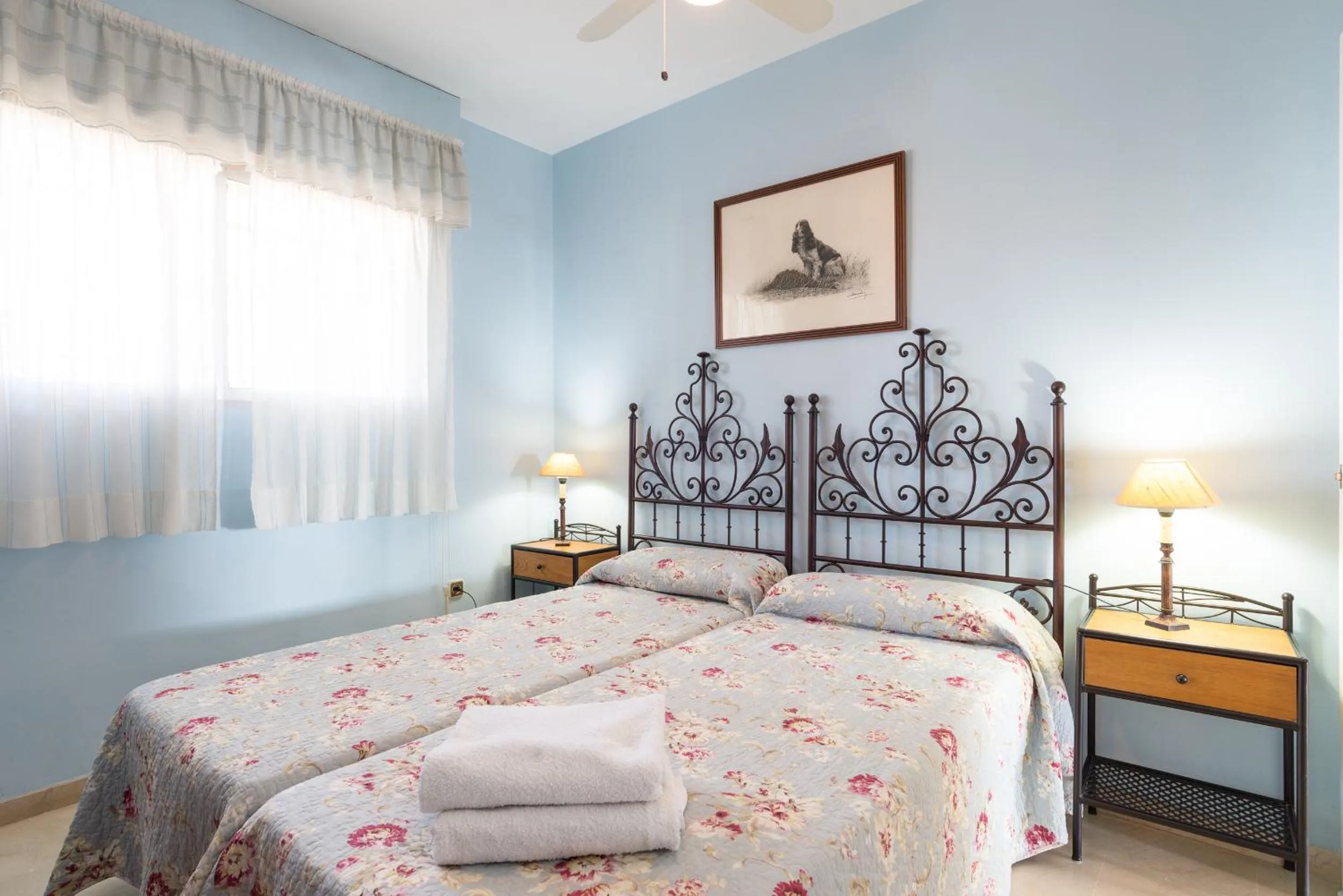 Bed in MalagaSuite Palm Beach Fuengirola