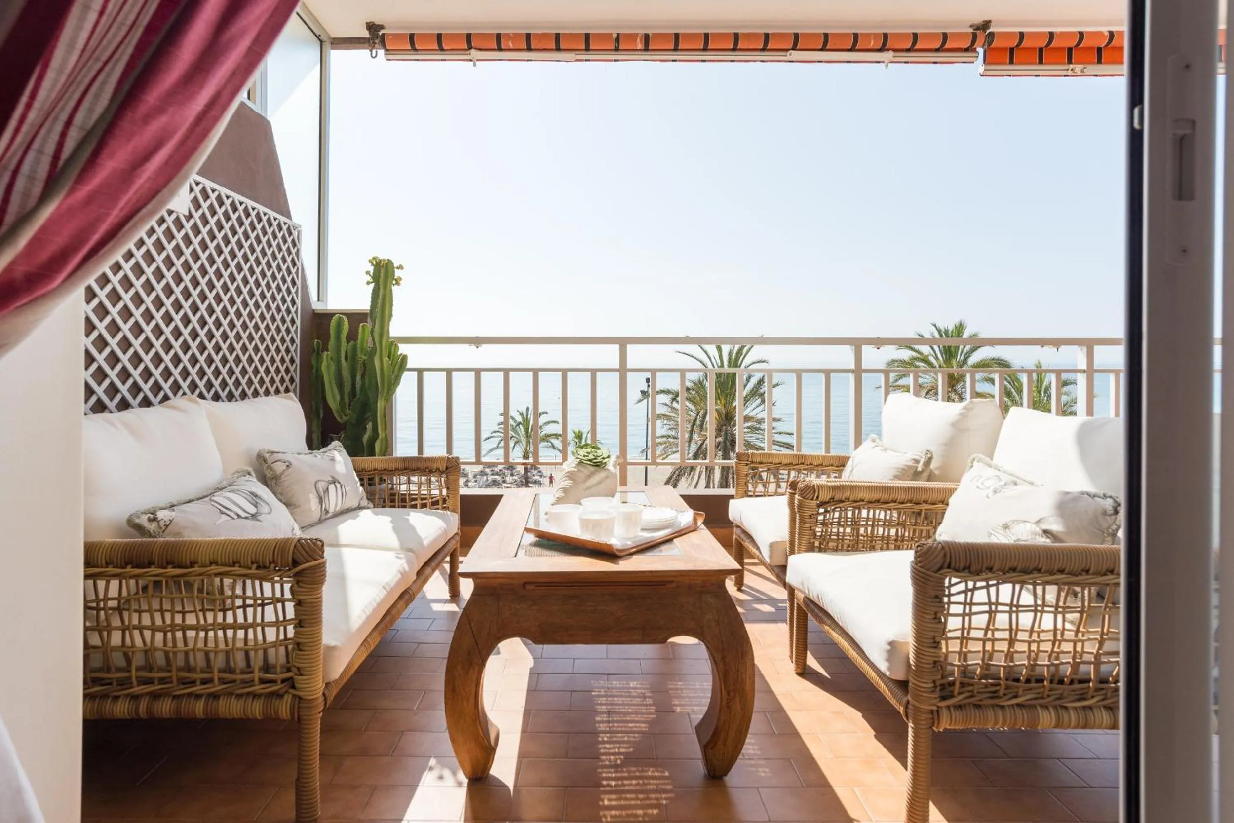 Balcony/Terrace in MalagaSuite Palm Beach Fuengirola