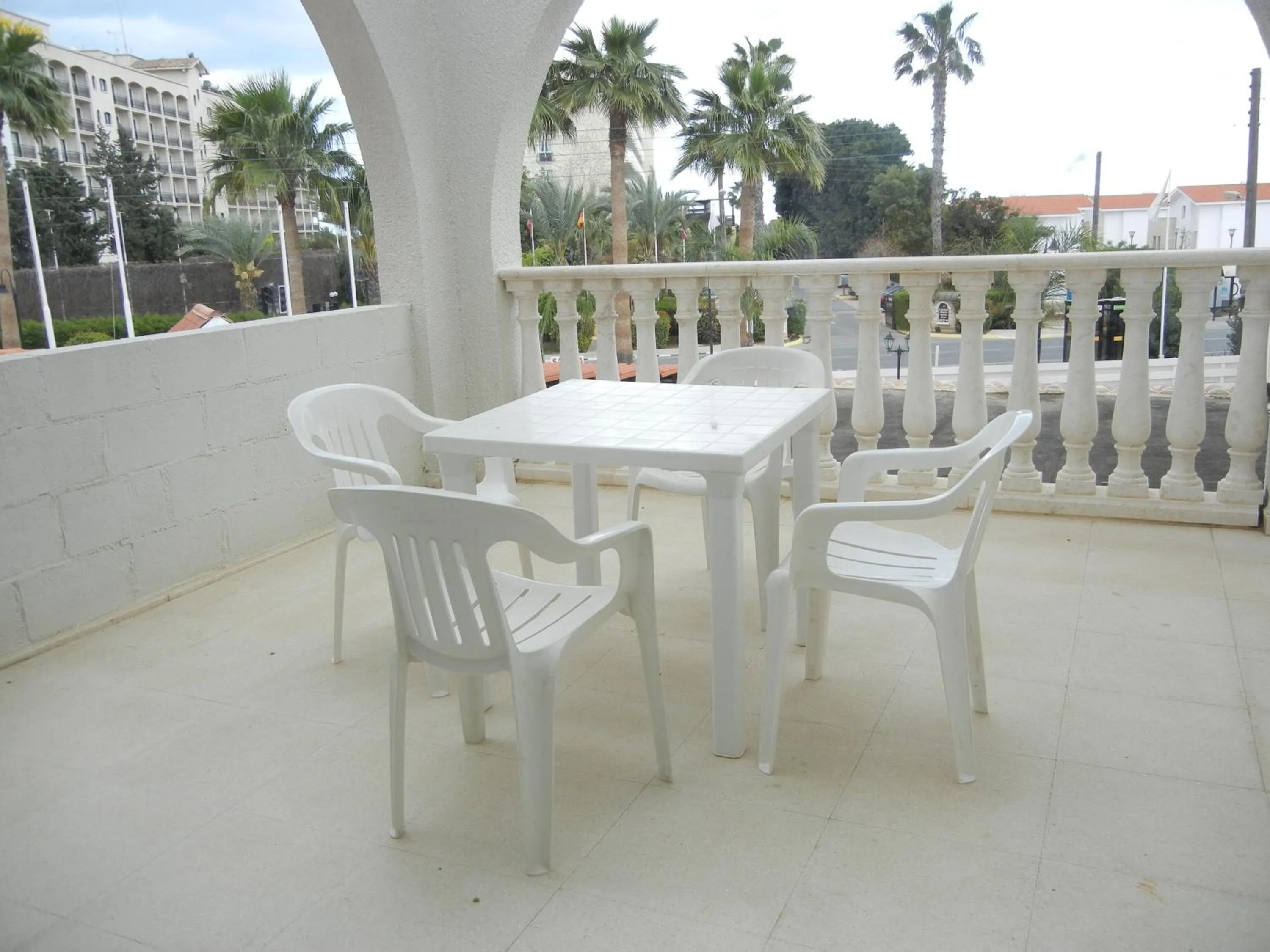 Balcony/Terrace in Tsialis Hotel Apartments