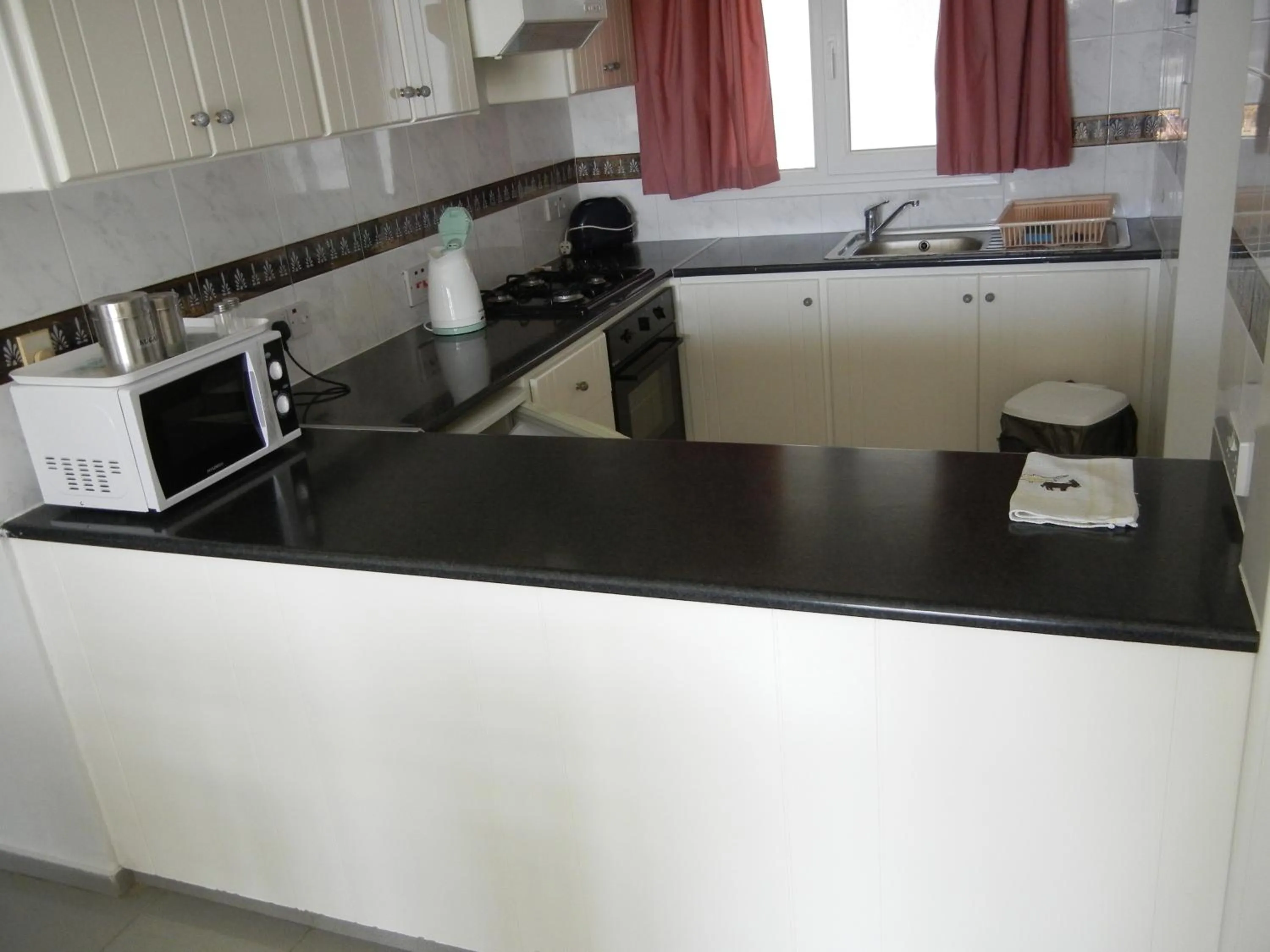 Kitchen or kitchenette in Tsialis Hotel Apartments