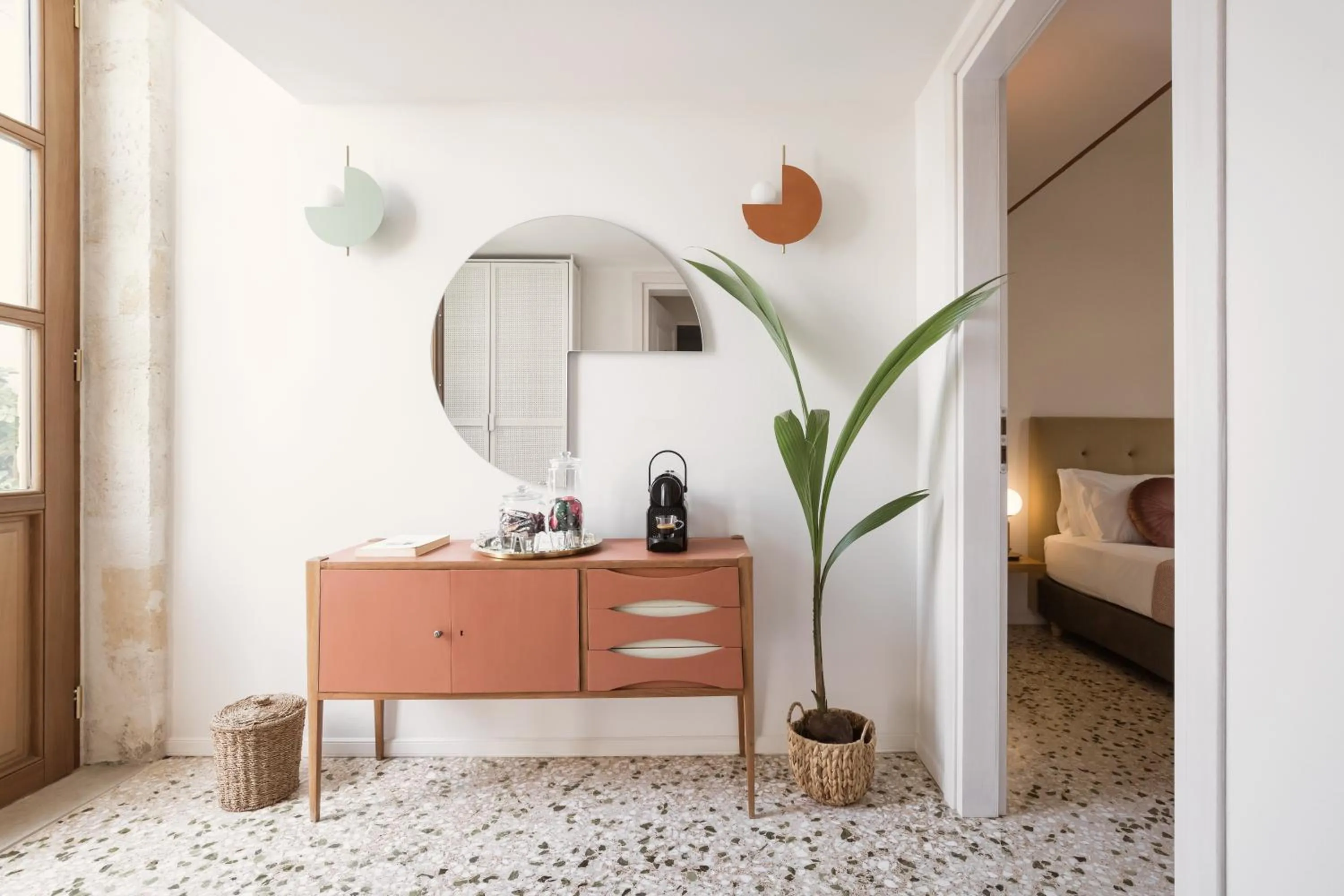 Bed in Neratze Hammam Suites