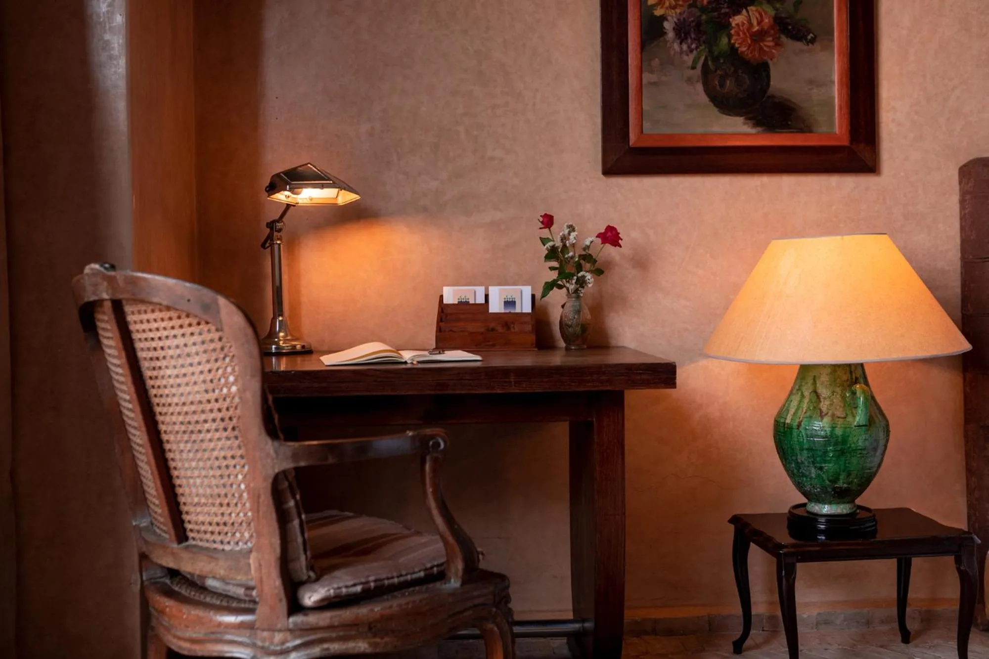 Seating area in La Maison de Tanger