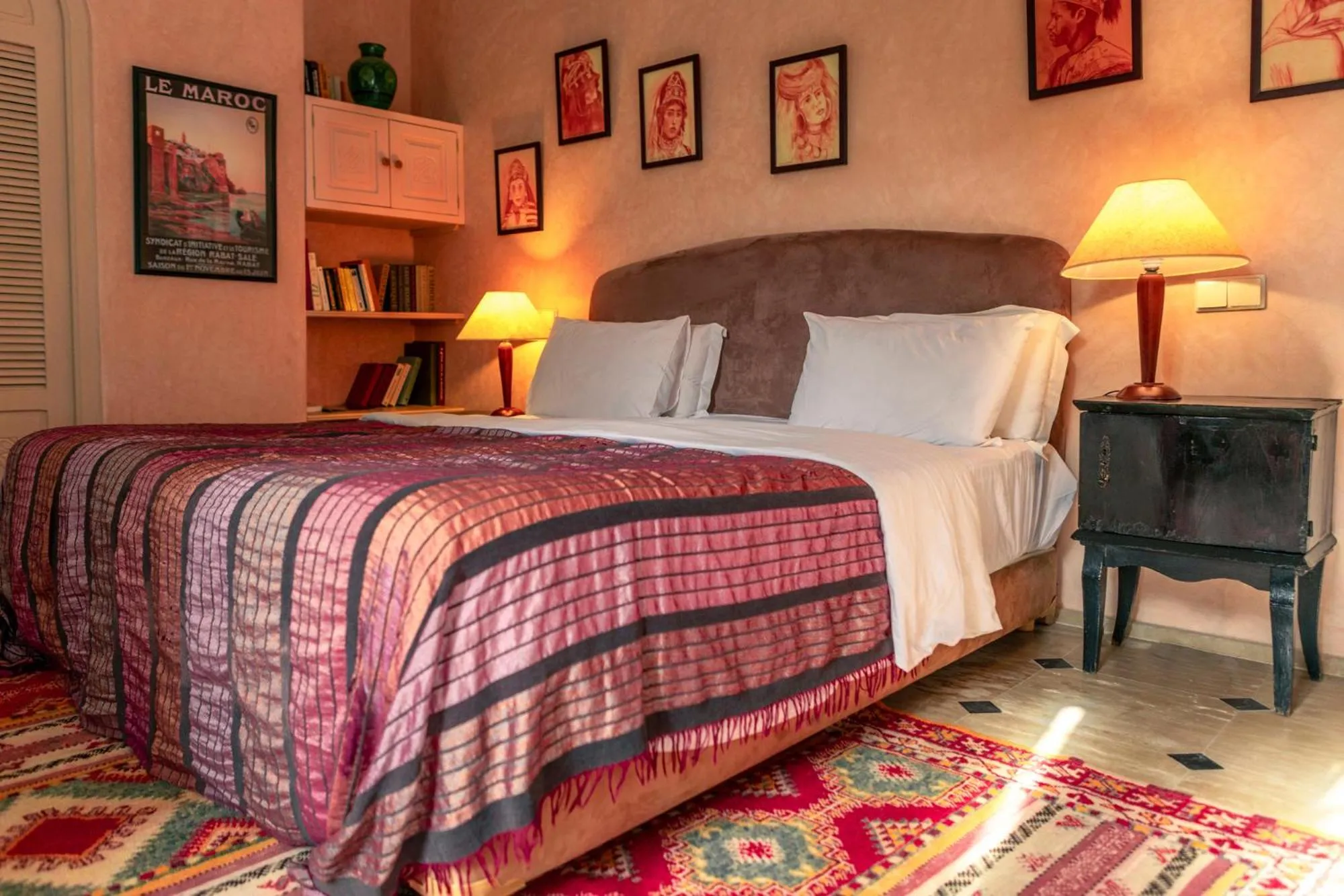 Bed in La Maison de Tanger