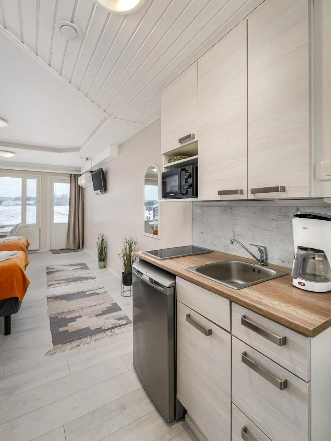 TV and multimedia in Jääskän Loma Apartment Hotel Härmä