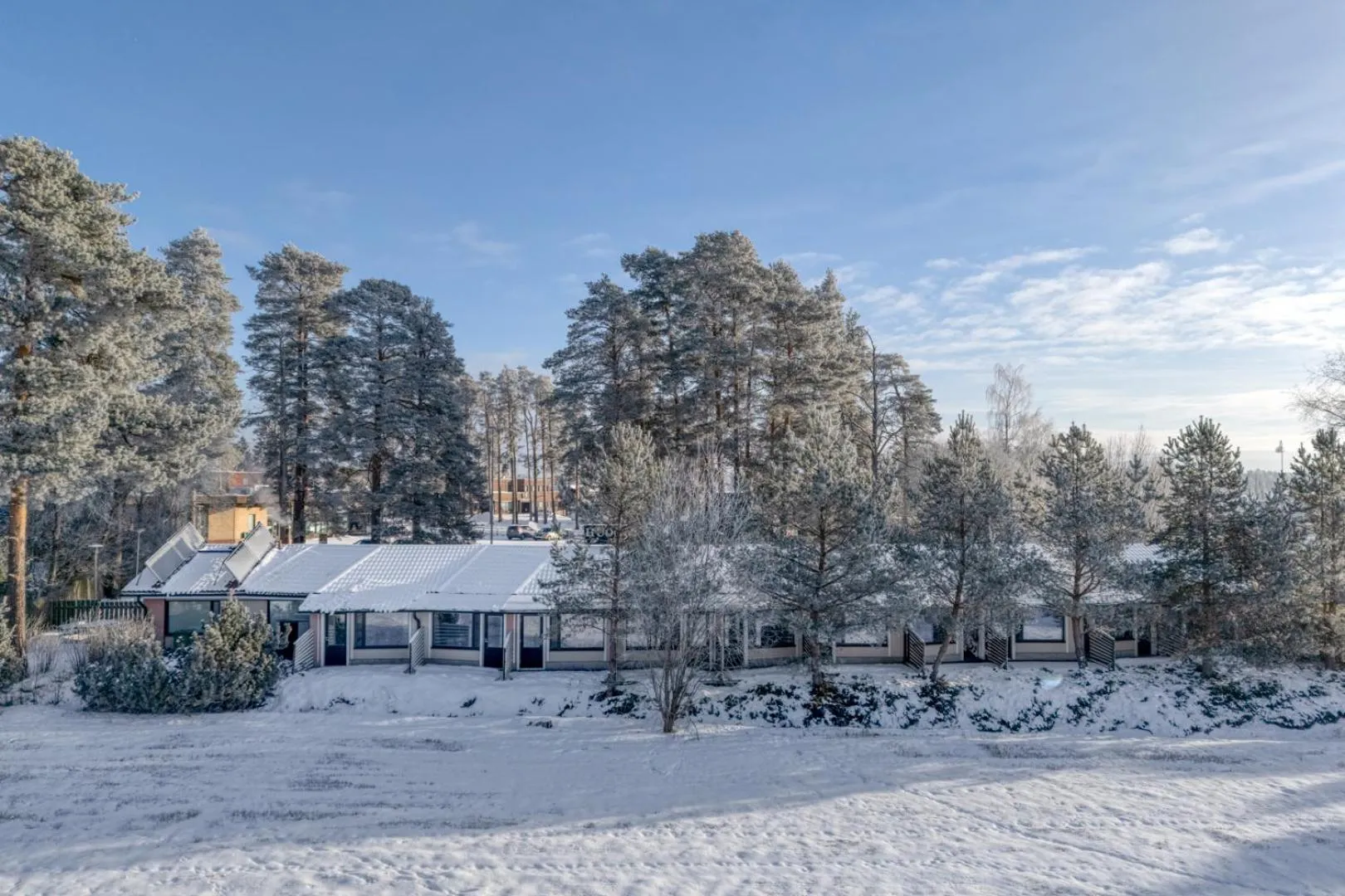 Patio in Jääskän Loma Apartment Hotel Härmä