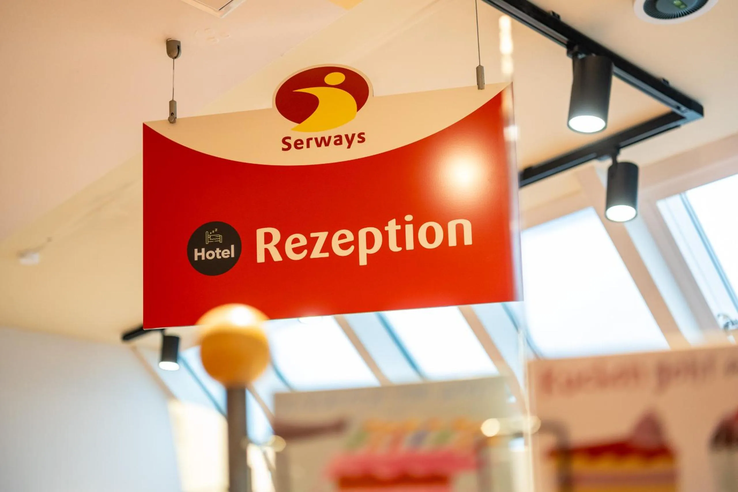 Lobby or reception in Hotel Göttingen-West