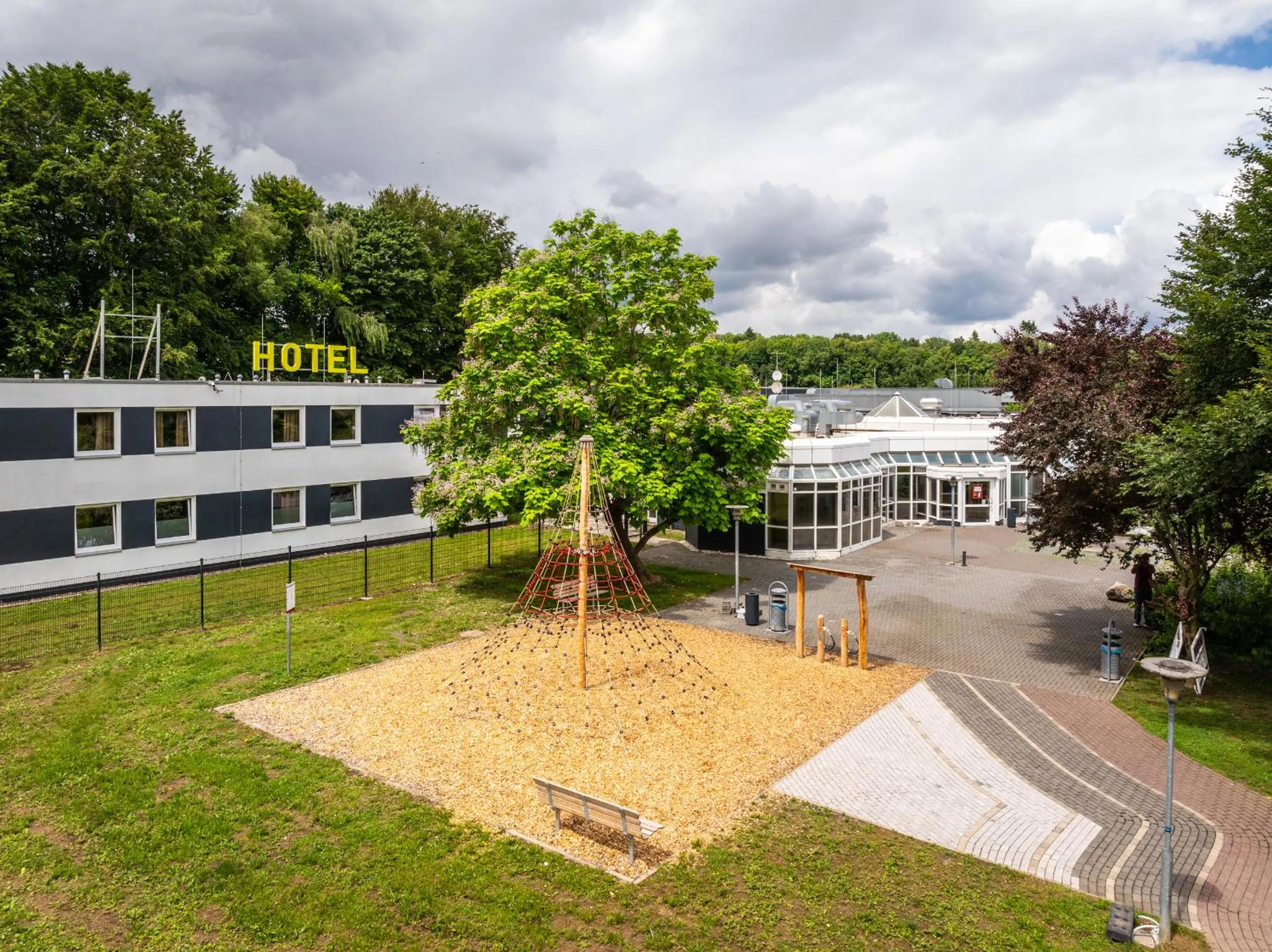 Children play ground in Hotel Göttingen-West