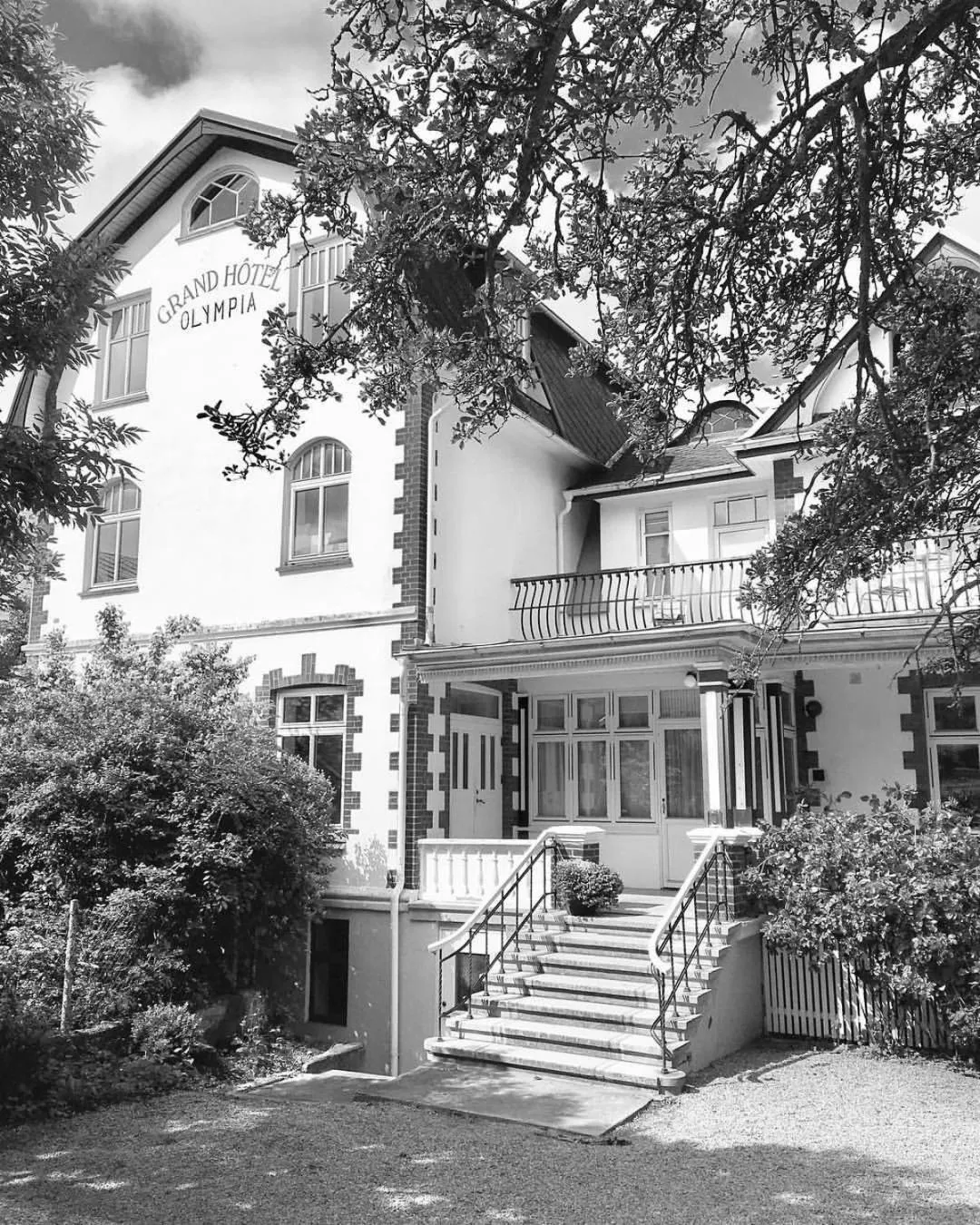Facade/entrance in Grand Hôtel Mölle