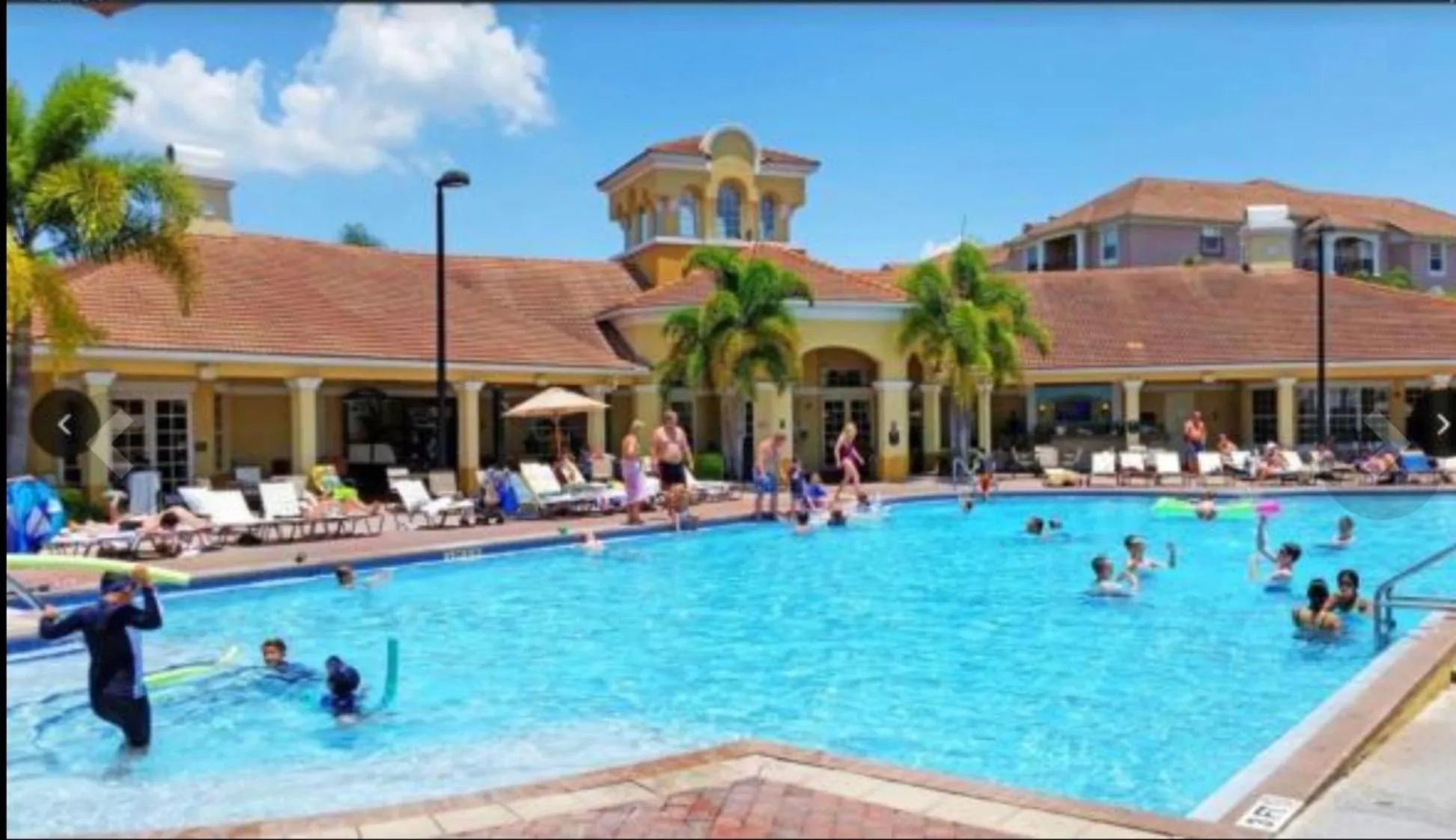 Swimming pool in Executive 3 Bedroom Villa at Universal,Convention Center, Vista Cay