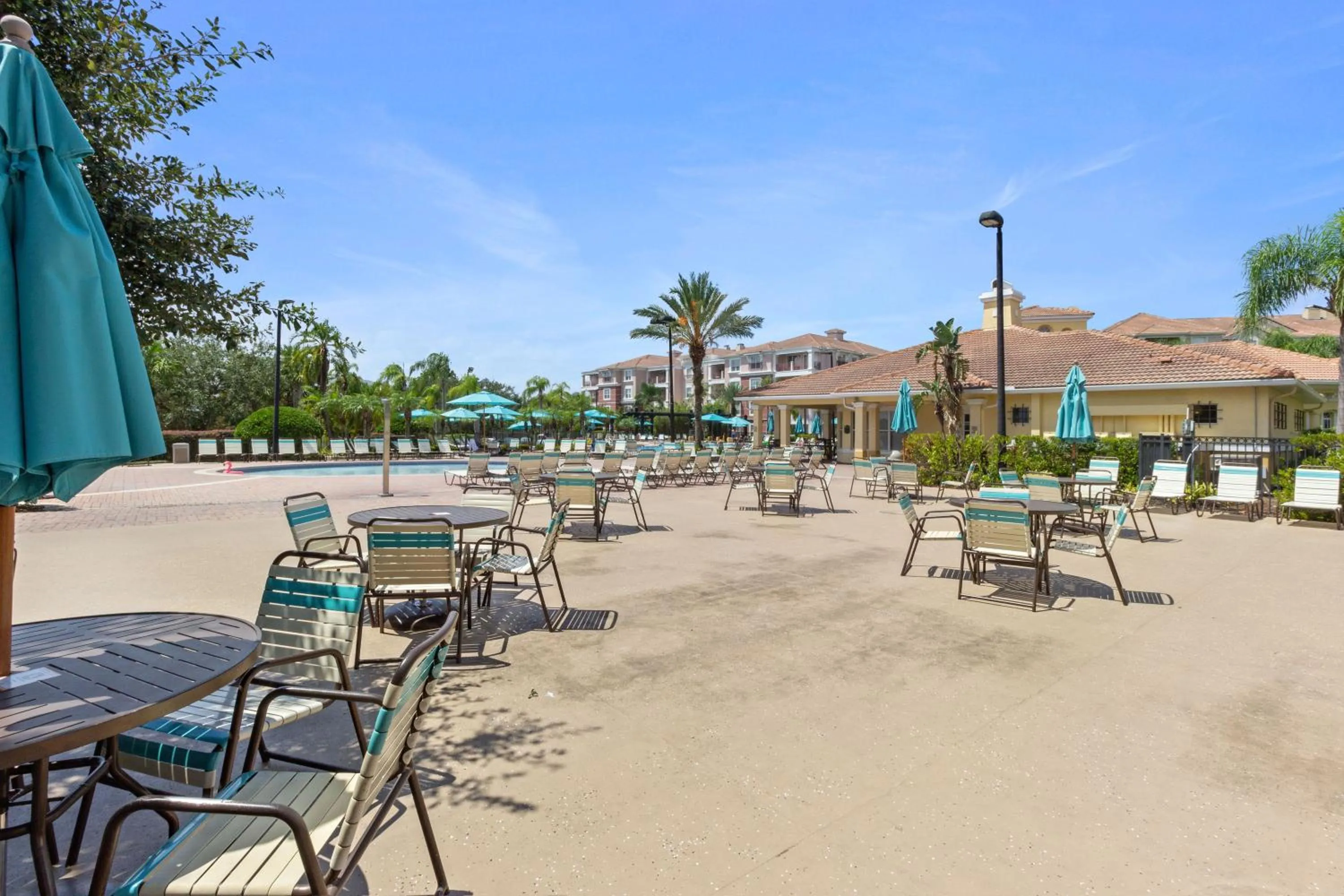 Inner courtyard view in Executive 3 Bedroom Villa at Universal,Convention Center, Vista Cay