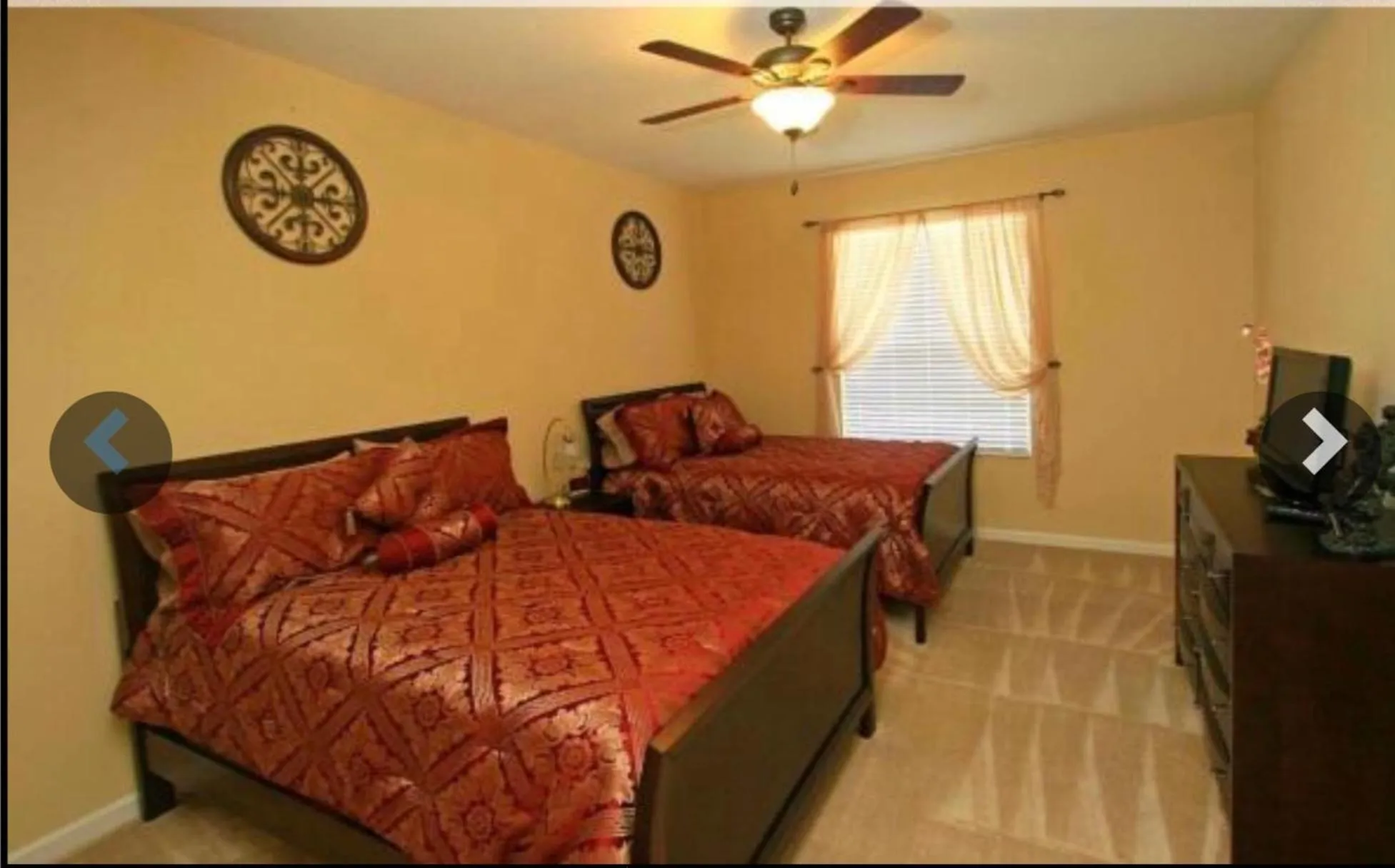 Bedroom, Bed in Executive 3 Bedroom Villa at Universal,Convention Center, Vista Cay