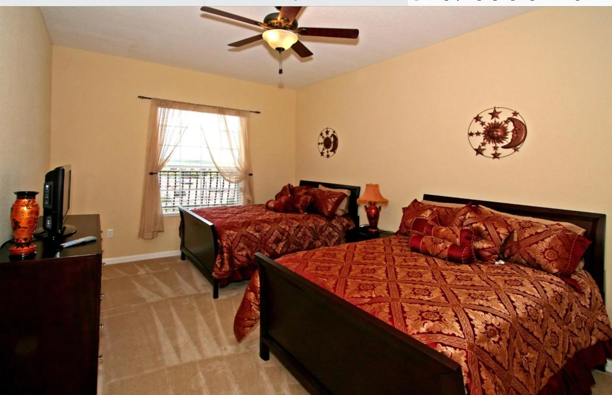 Bedroom, Bed in Executive 3 Bedroom Villa at Universal,Convention Center, Vista Cay