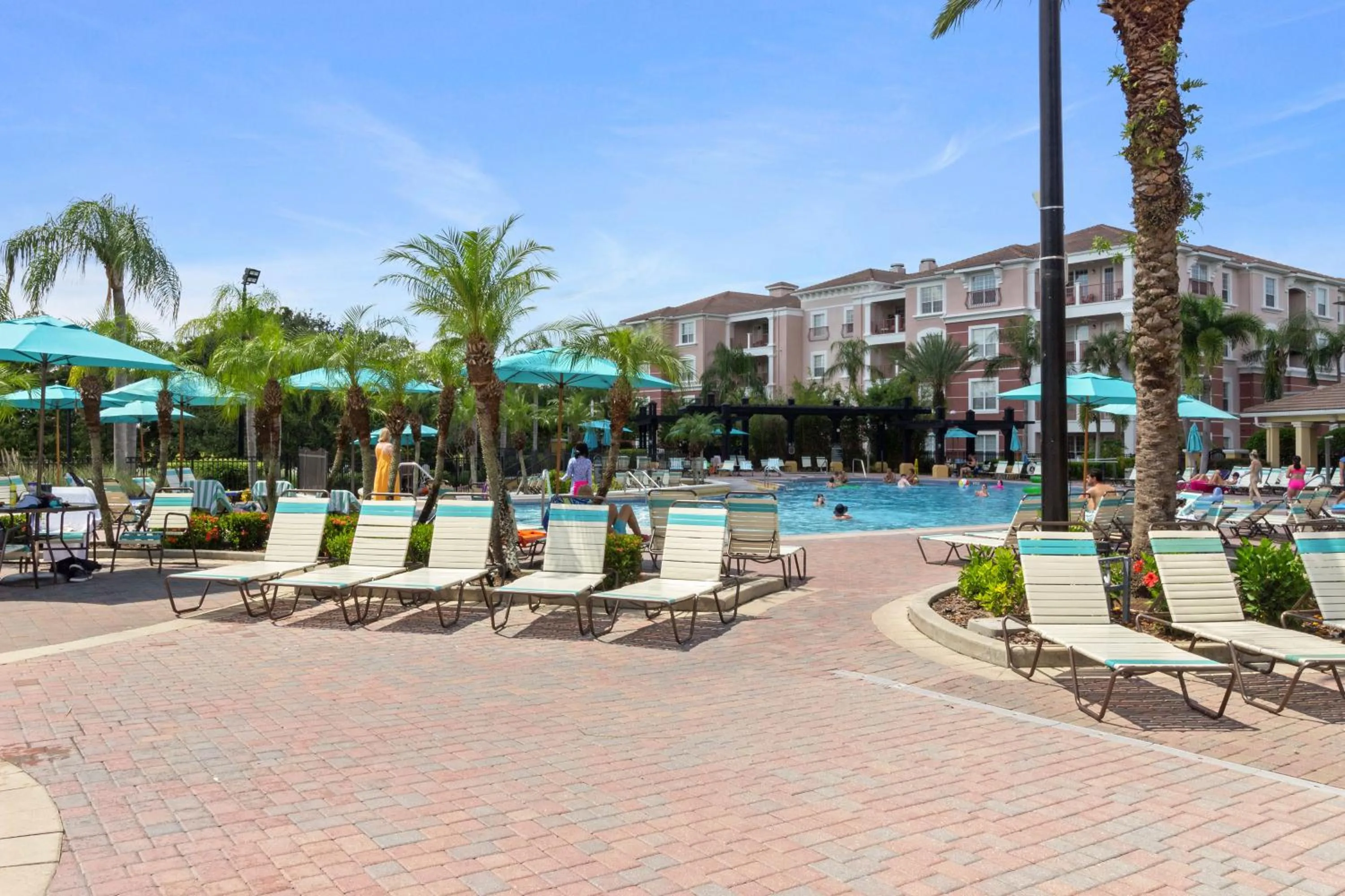 Swimming pool in Executive 3 Bedroom Villa at Universal,Convention Center, Vista Cay