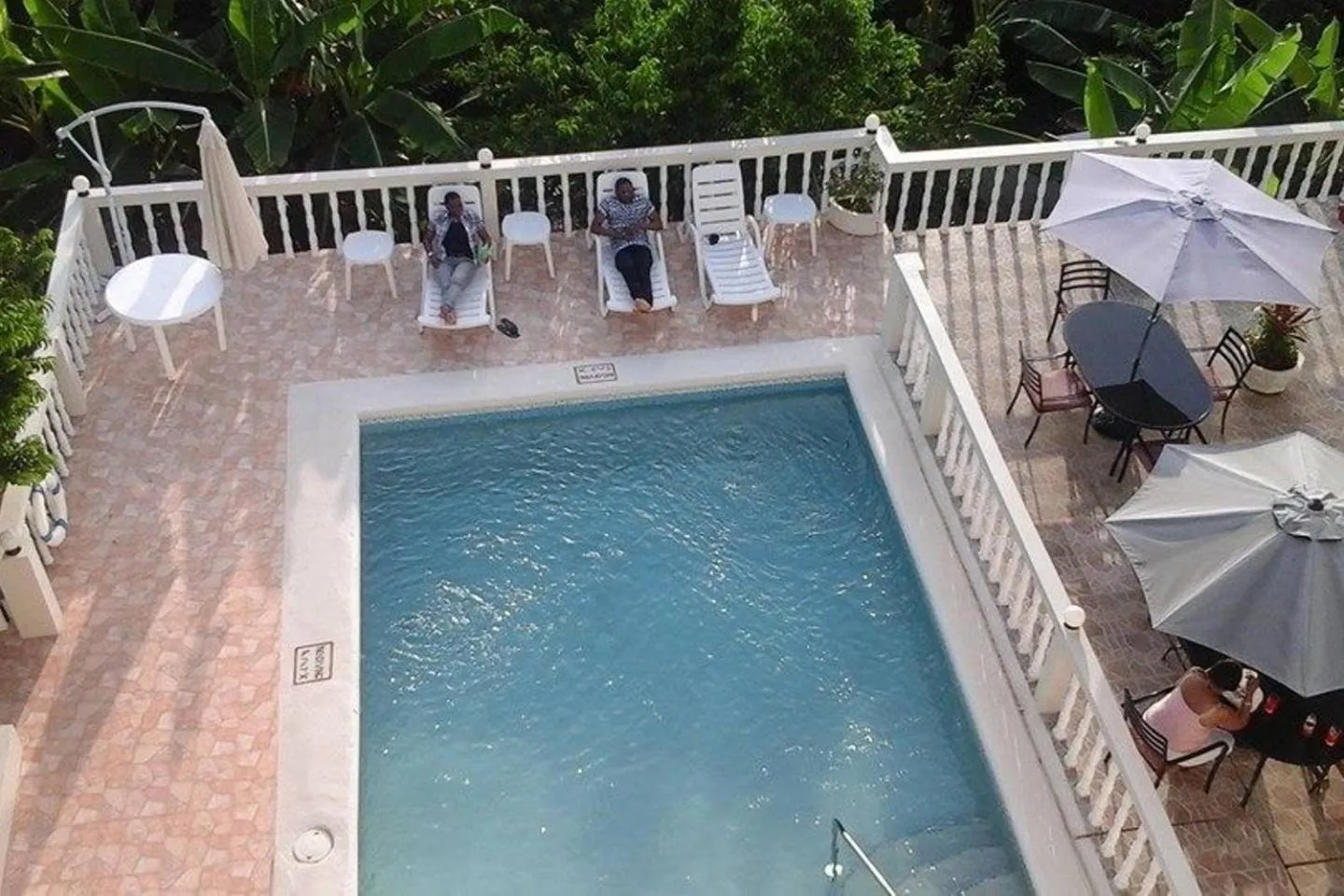 Patio in Retreat Guest House